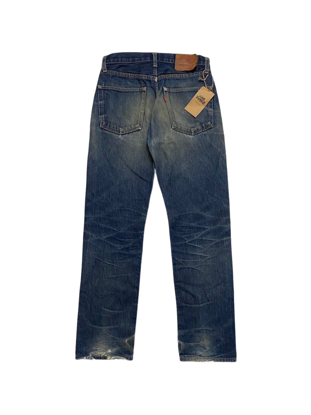Beams Plus × Japanese Brand Beams Tokyo 211 Distressed Jeans Every Garment Guaranteed Size US 28 / EU 44 - 2 Thumbnail