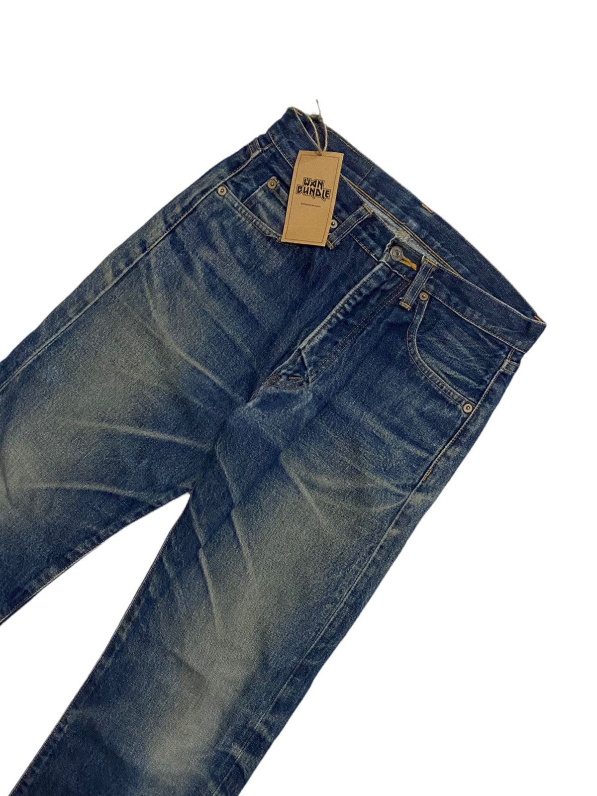 Beams Plus × Japanese Brand Beams Tokyo 211 Distressed Jeans Every Garment Guaranteed Size US 28 / EU 44 - 6 Thumbnail