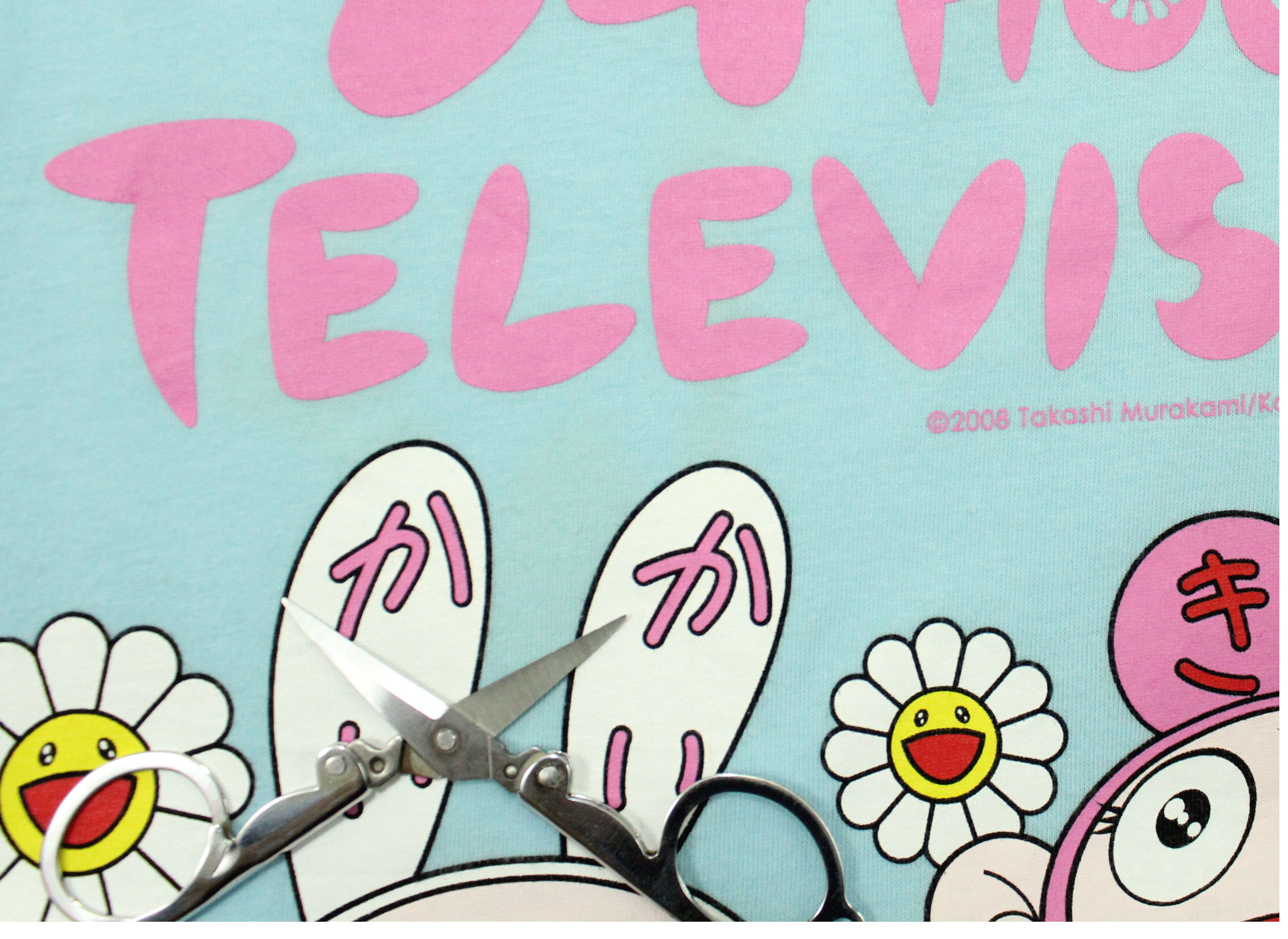 Japanese Brand × Takashi Murakami × Vintage TAKASHI MURAKAMI T Shirt 2008 Anime Kaikai Kiki Size US L / EU 52-54 / 3 - 12 Thumbnail