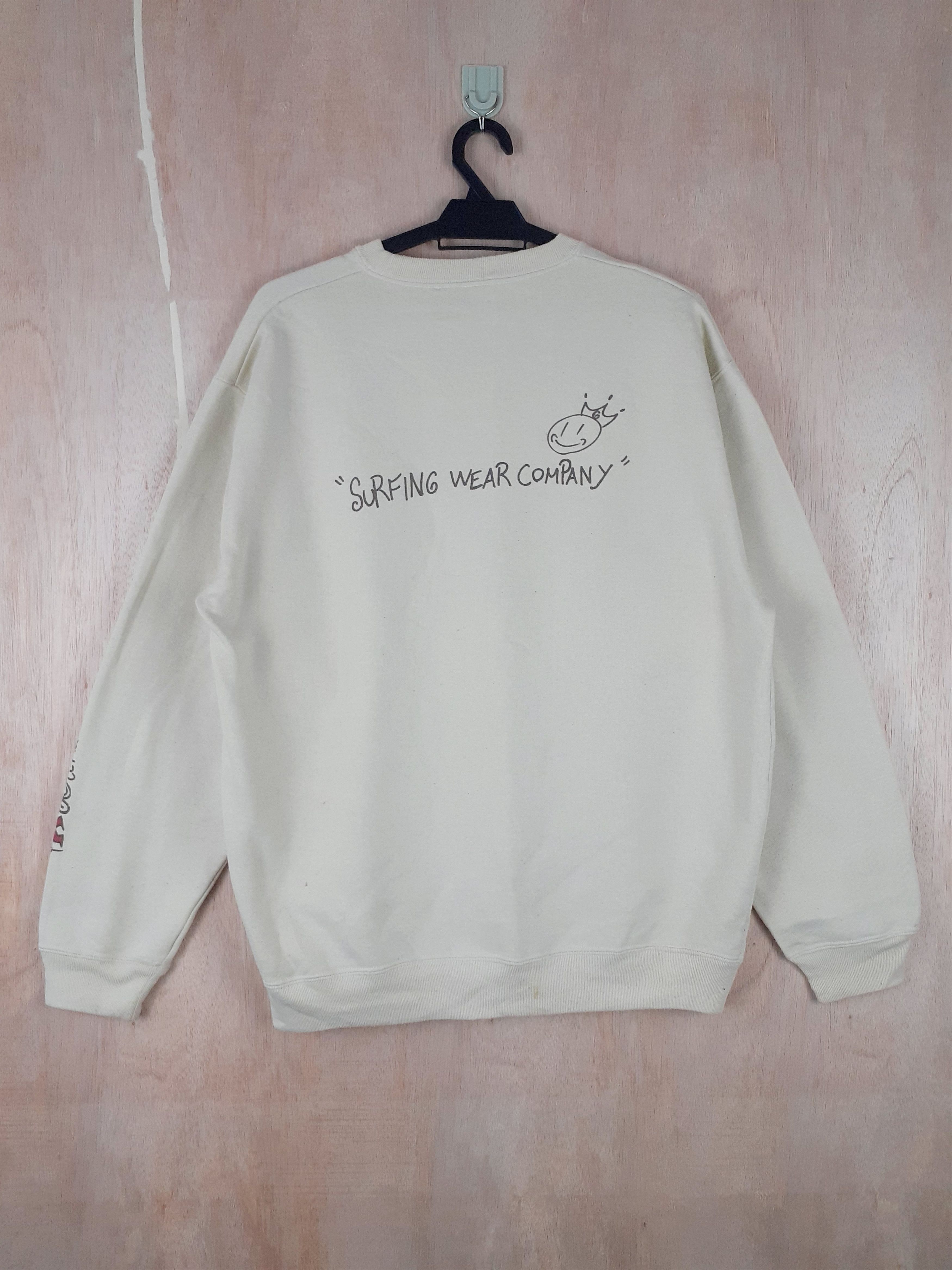 Gotcha Gotcha surf light yellow sweater sweatshirt #3061 Size US L / EU 52-54 / 3 - 6 Thumbnail