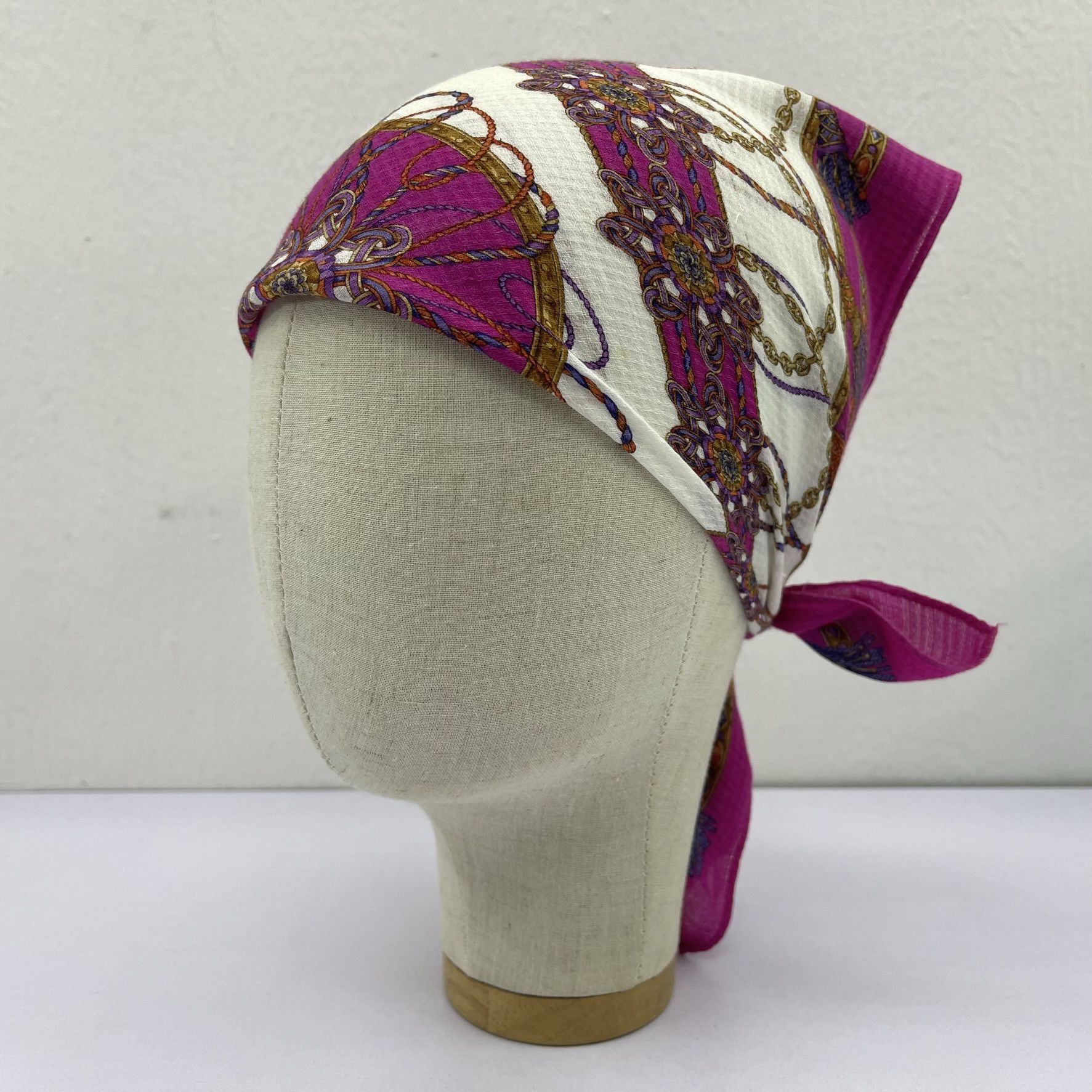 Celine Vintage Celine Headscarf Neckerchief Handkerchief- 4110 Size ONE SIZE - 1 Thumbnail