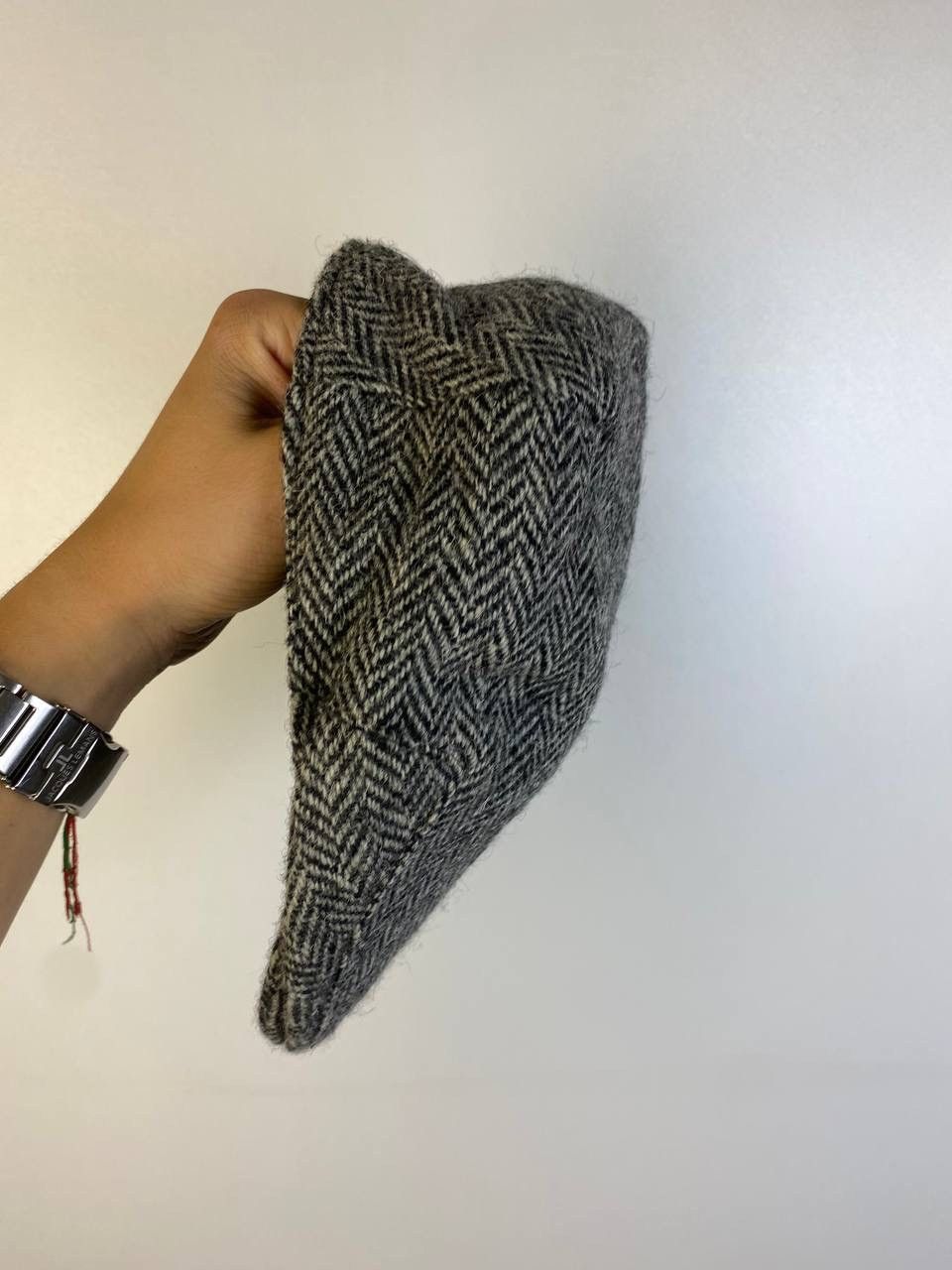 Vintage Harris Tweed vintage hat size OS Size ONE SIZE - 2 Thumbnail