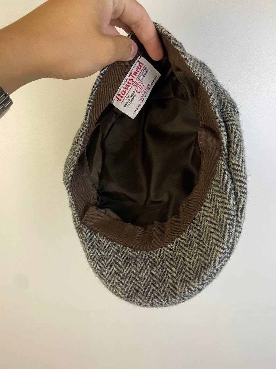 Vintage Harris Tweed vintage hat size OS Size ONE SIZE - 5 Thumbnail