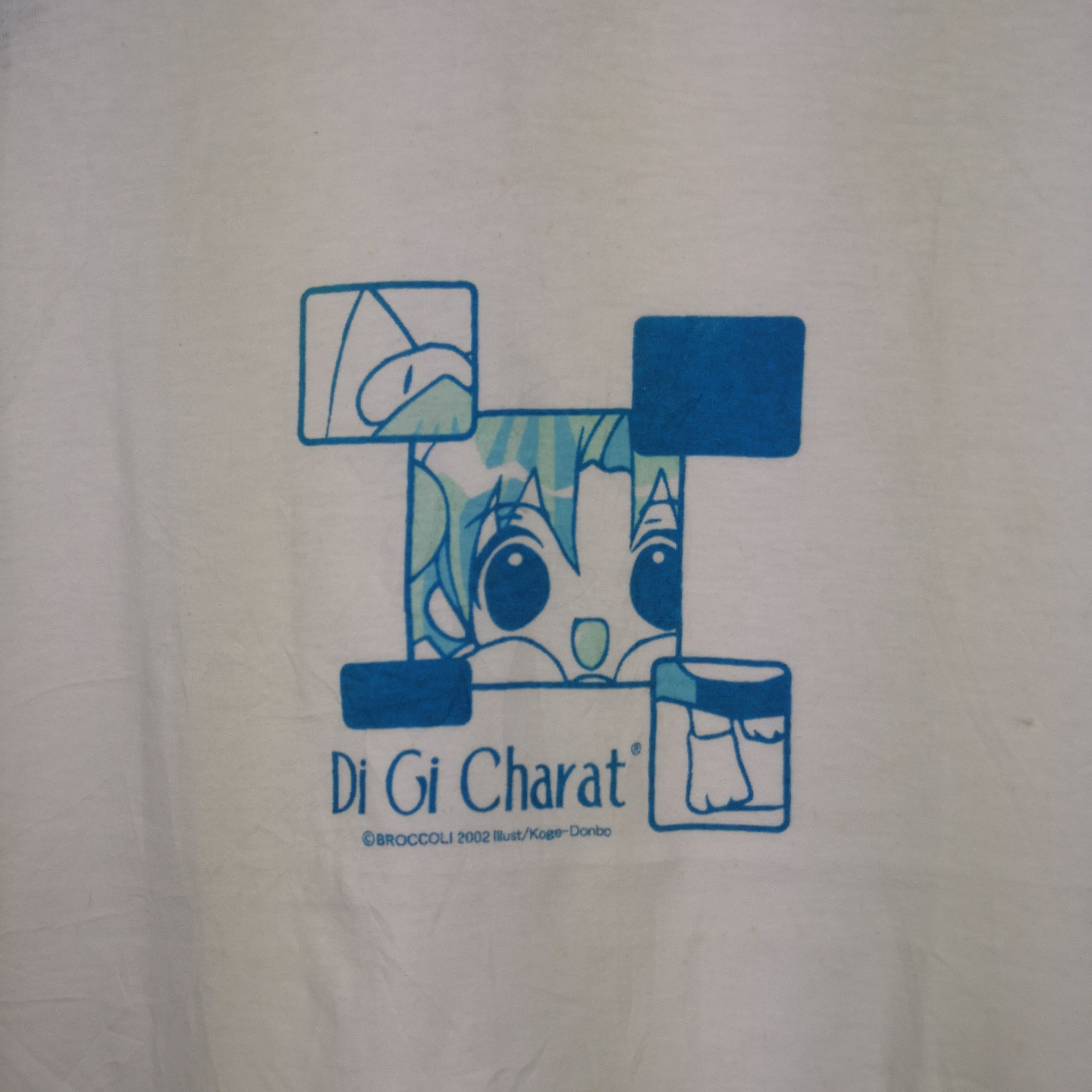 Japanese Brand Di Gi Charat T shirt Japanese Anime Hentai Cartoon Tee Size US M / EU 48-50 / 2 - 3 Thumbnail