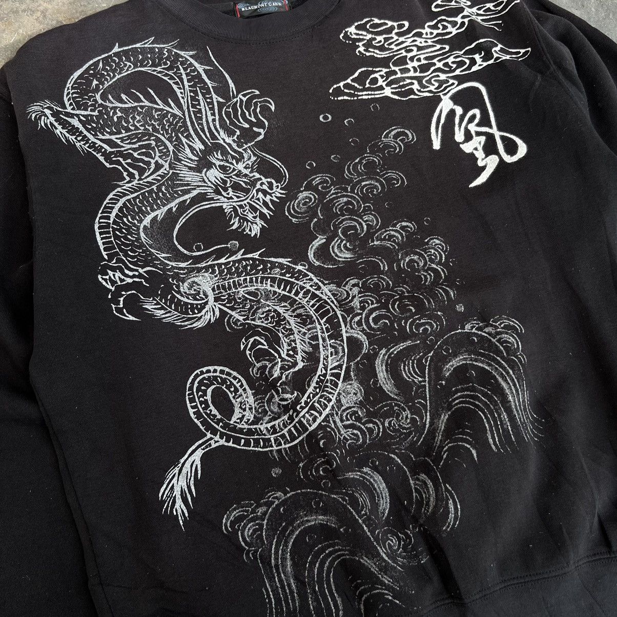 Affliction × If Six Was Nine × Japanese Brand Beaumont Carr Sukajan Dragon Motive Affliction Sweatshirt Size US L / EU 52-54 / 3 - 2 Thumbnail