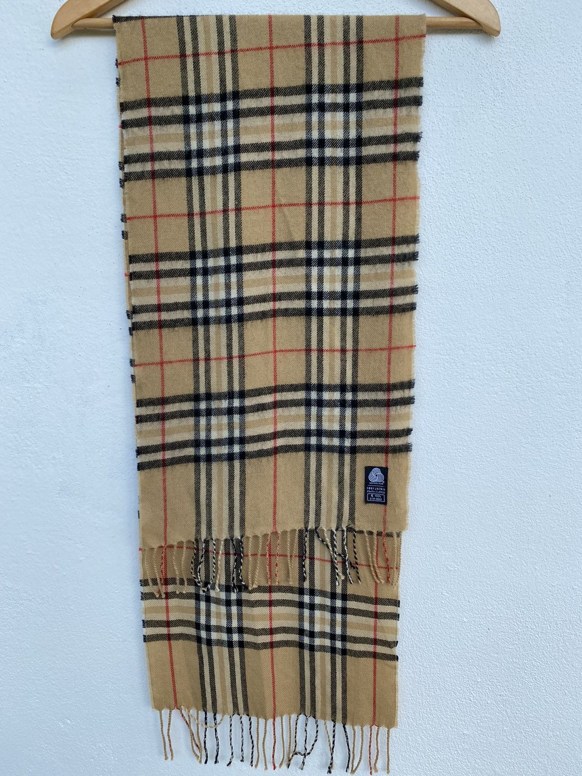 Designer × Japanese Brand 100% WOOL NOVA CHECK SCARVES Size ONE SIZE - 2 Thumbnail