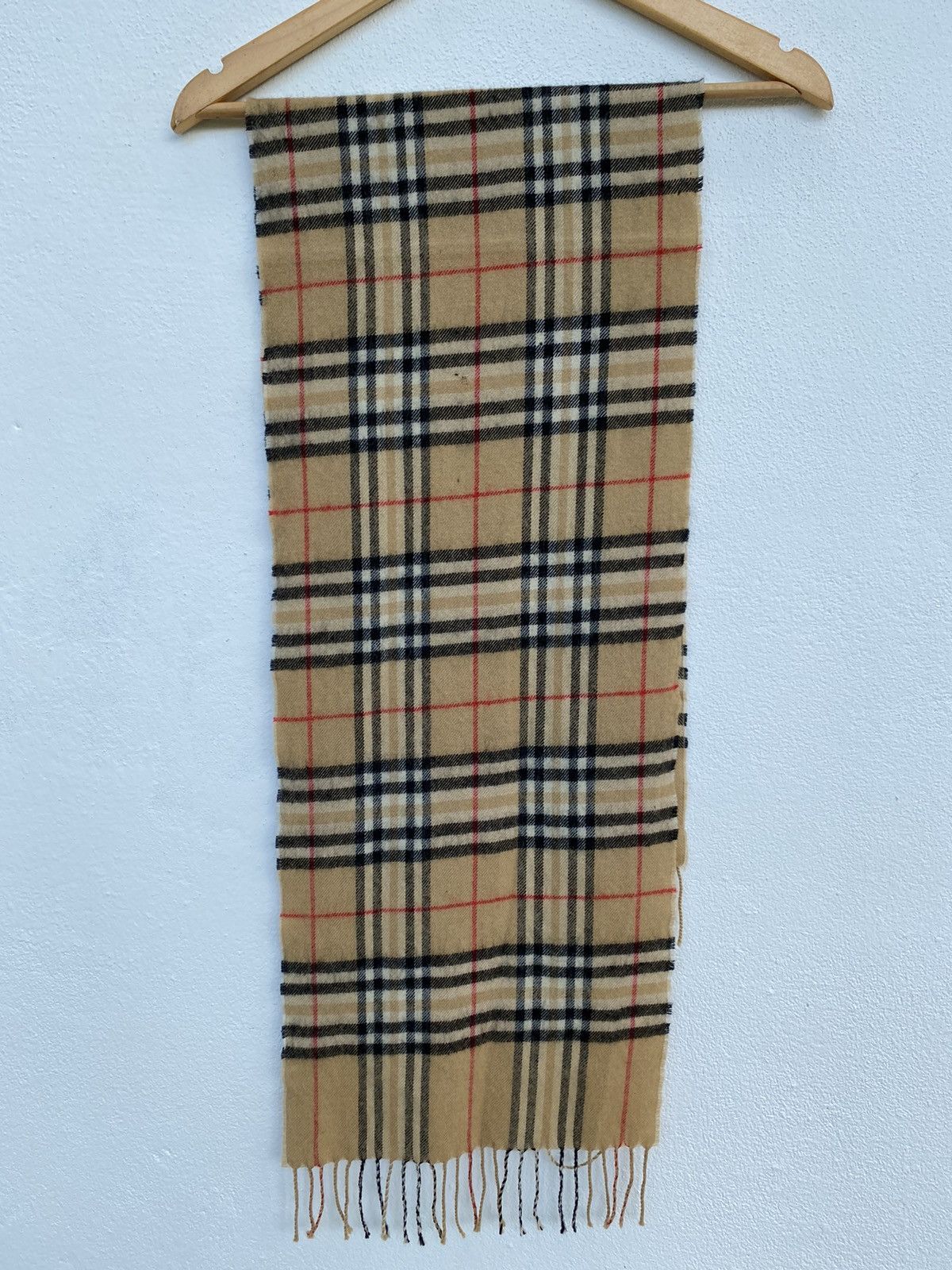 Designer × Japanese Brand 100% WOOL NOVA CHECK SCARVES Size ONE SIZE - 6 Thumbnail