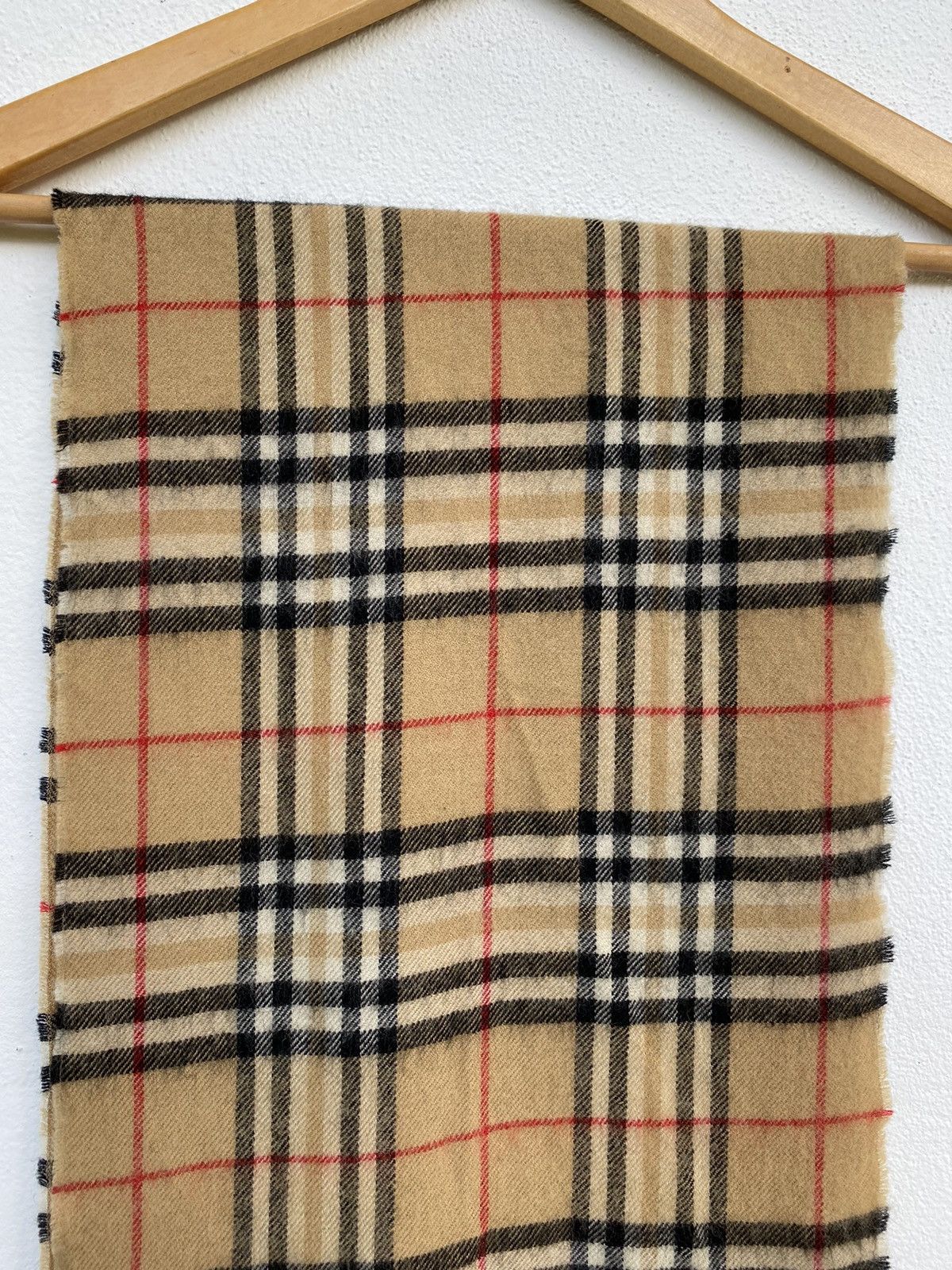 Designer × Japanese Brand 100% WOOL NOVA CHECK SCARVES Size ONE SIZE - 4 Thumbnail