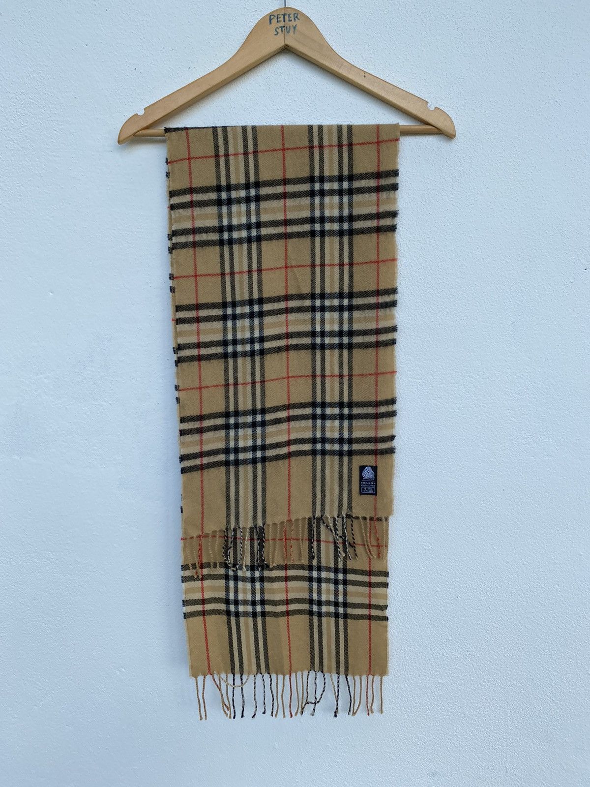 Designer × Japanese Brand 100% WOOL NOVA CHECK SCARVES Size ONE SIZE - 1 Thumbnail