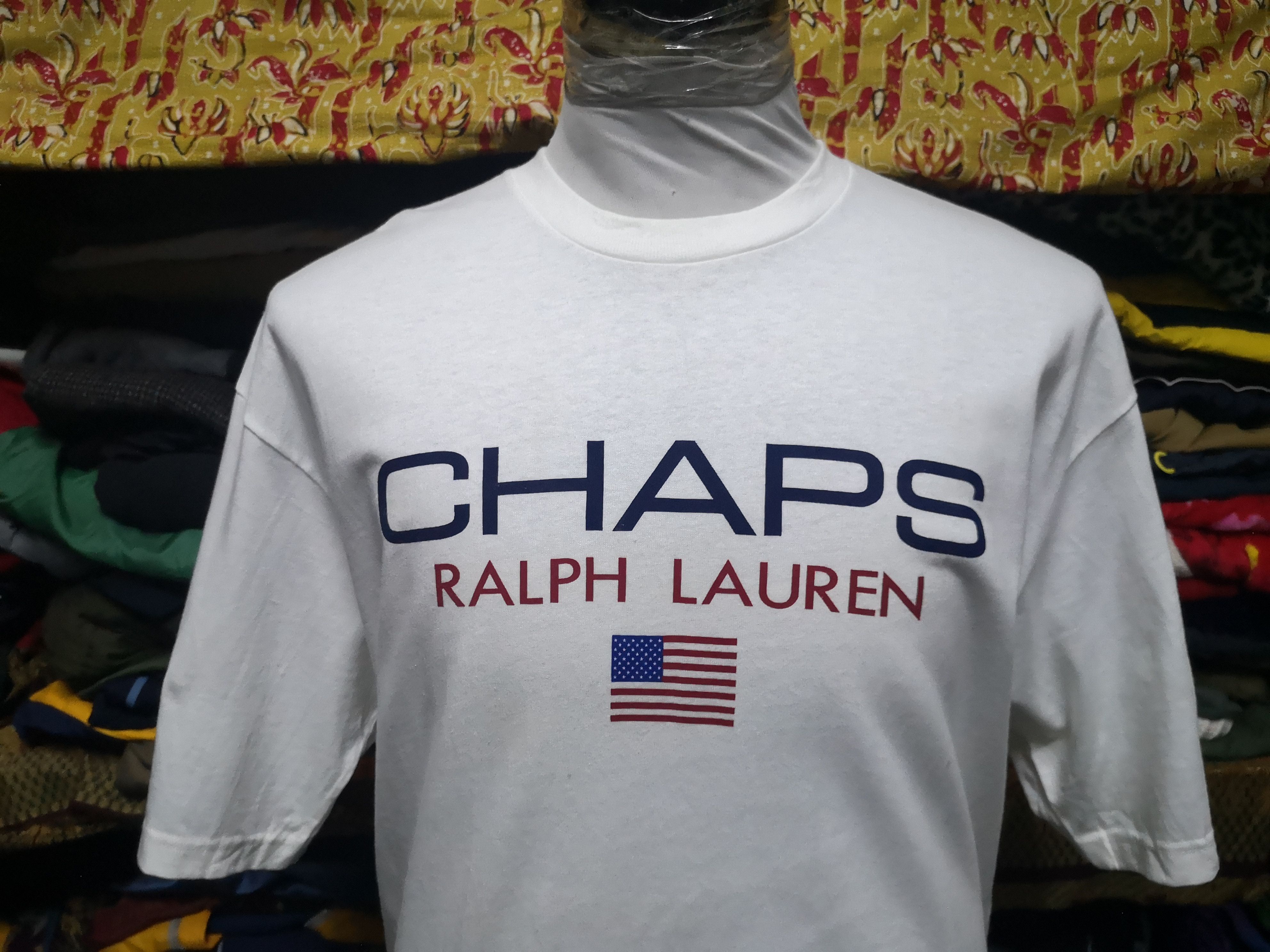 Chaps Ralph Lauren Big Logo Tee Size US L / EU 52-54 / 3 - 2 Thumbnail
