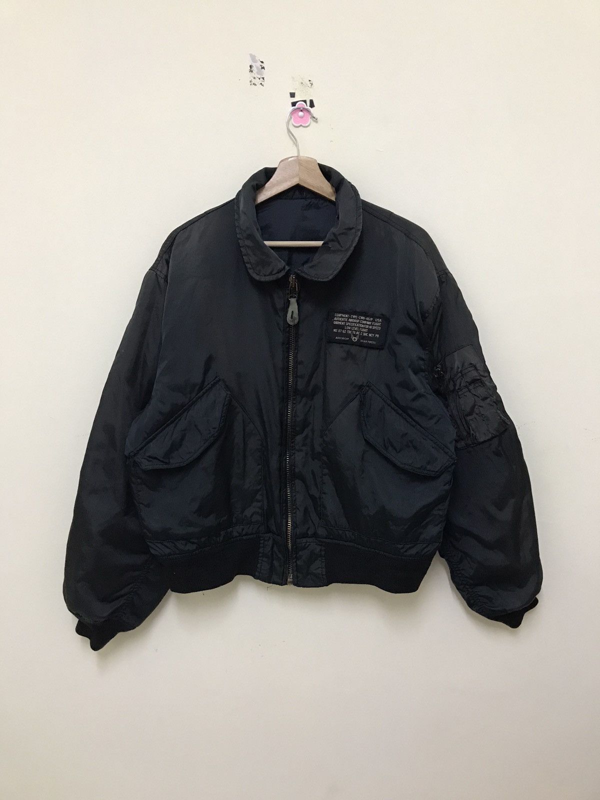 Vintage Vintage US Air Force Marquee Military Bomber Flight Jacket Size US M / EU 48-50 / 2 - 8 Thumbnail