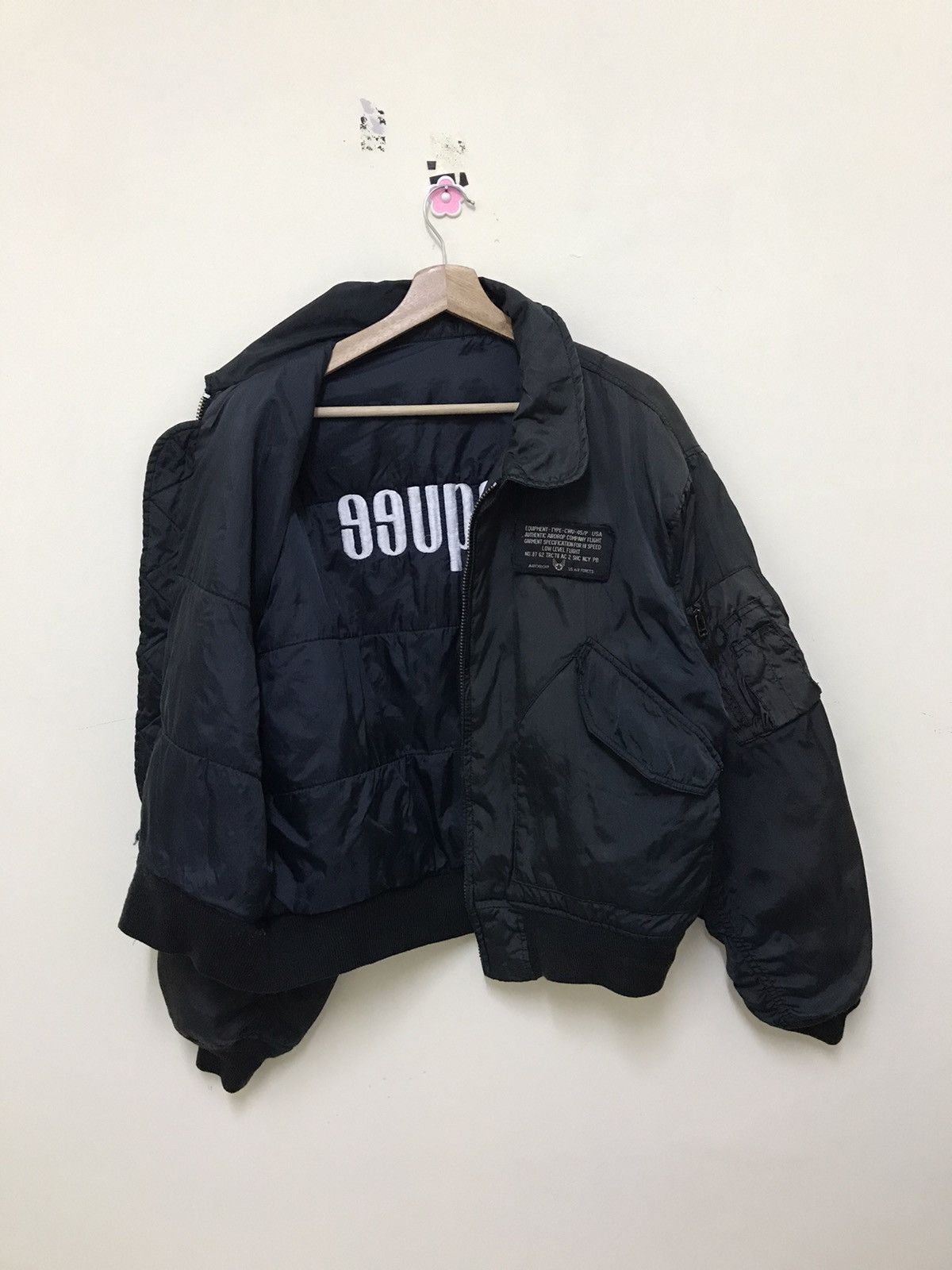 Vintage Vintage US Air Force Marquee Military Bomber Flight Jacket Size US M / EU 48-50 / 2 - 5 Thumbnail