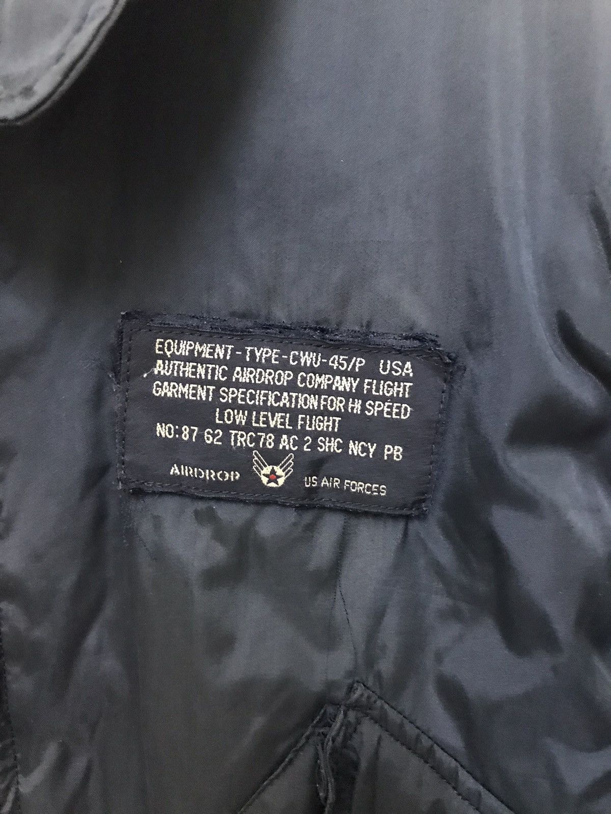 Vintage Vintage US Air Force Marquee Military Bomber Flight Jacket Size US M / EU 48-50 / 2 - 10 Thumbnail