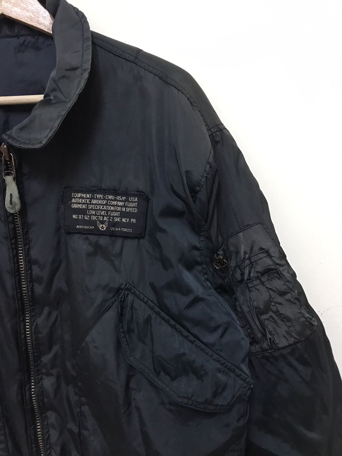 Vintage Vintage US Air Force Marquee Military Bomber Flight Jacket Size US M / EU 48-50 / 2 - 9 Thumbnail