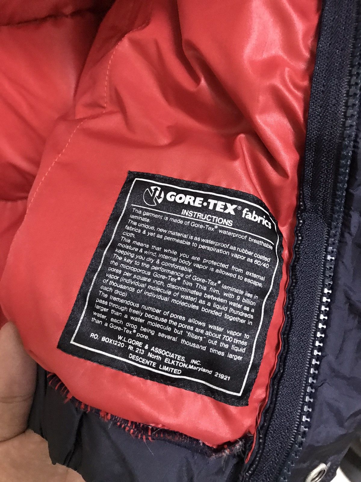 Descente × Goretex × Vintage Vintage Descente Goretex Goose Down 7500 Jacket Size US M / EU 48-50 / 2 - 14 Thumbnail