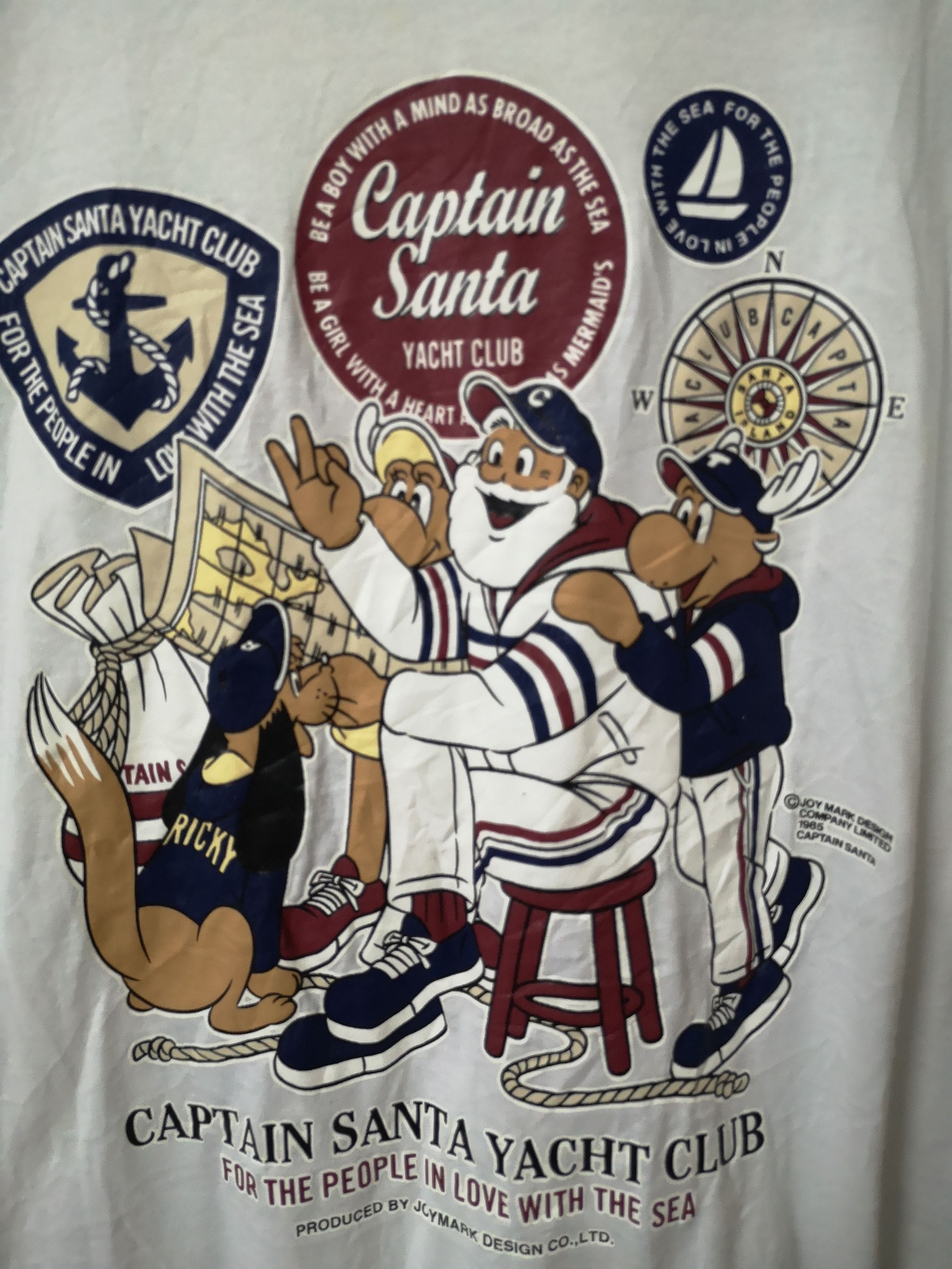 Vintage Vintage Captain Santa Shirt Size US M / EU 48-50 / 2 - 2 Thumbnail
