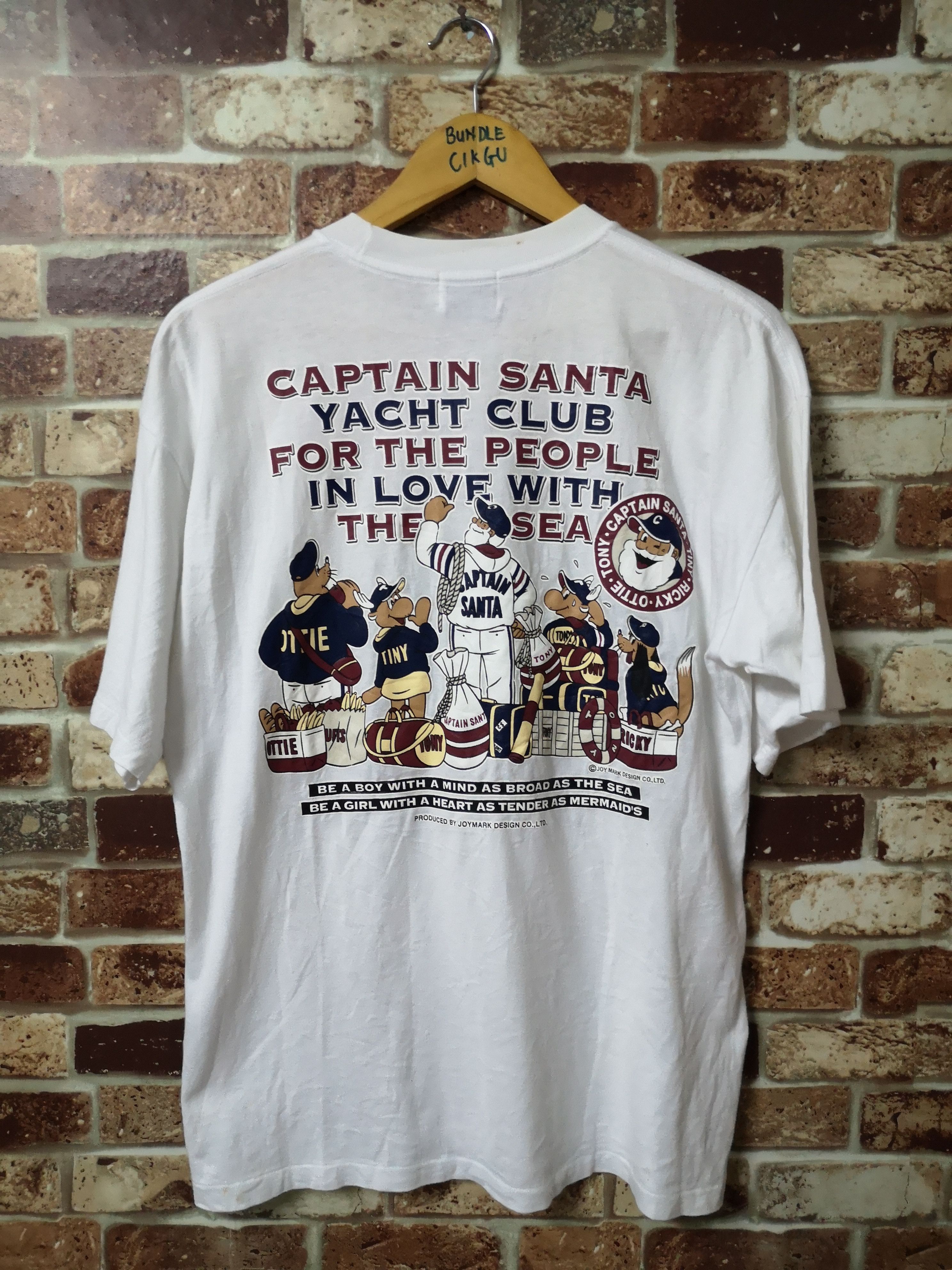 Vintage Vintage Captain Santa Shirt Size US M / EU 48-50 / 2 - 1 Thumbnail
