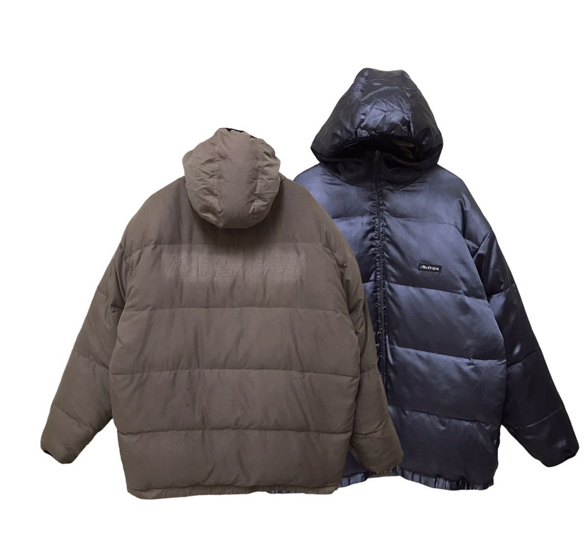 Avirex × Vintage Vintage Avirex New York Reversible Puffer Jacket Size US XXL / EU 58 / 5 - 3 Thumbnail