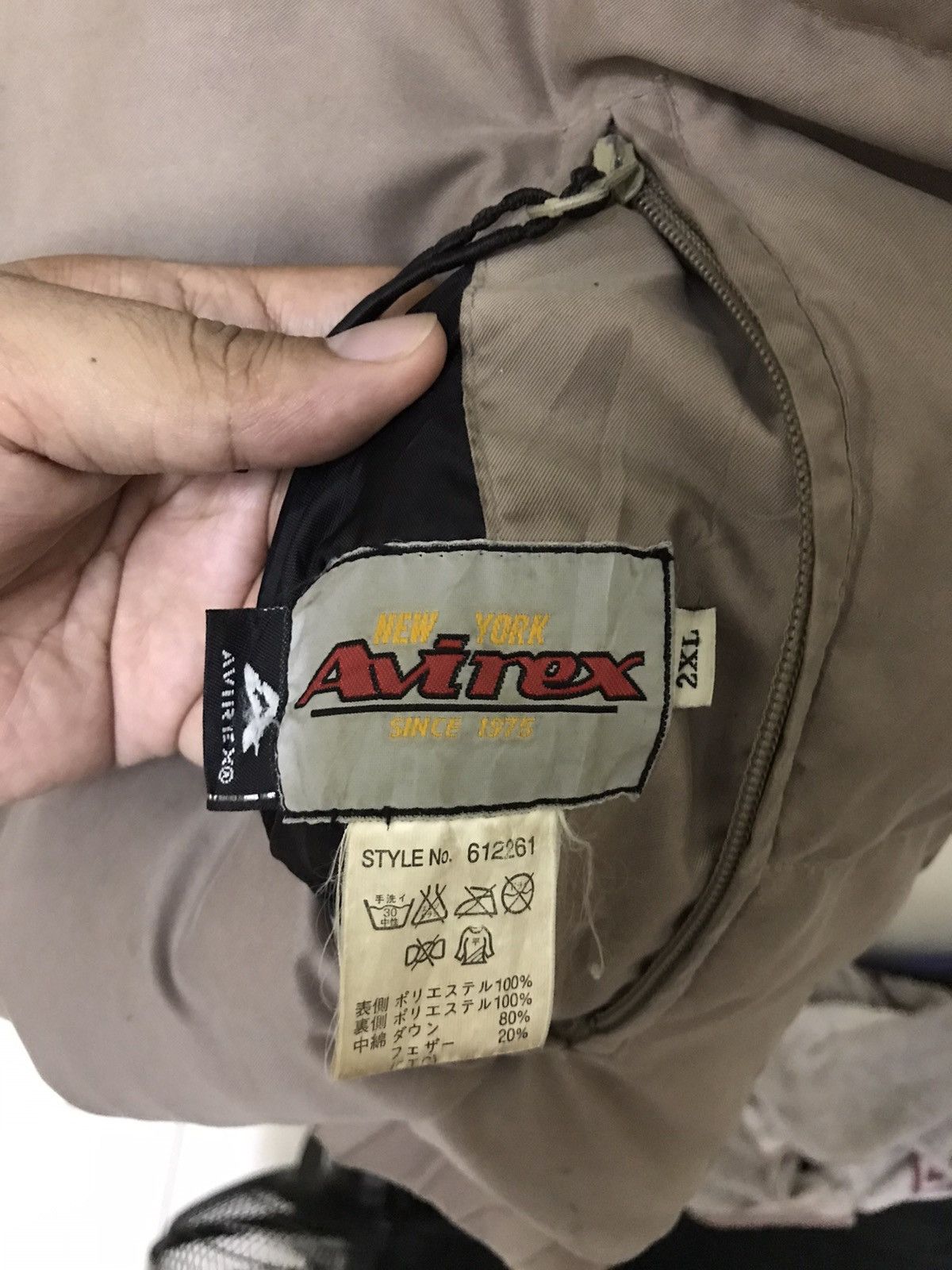 Avirex × Vintage Vintage Avirex New York Reversible Puffer Jacket Size US XXL / EU 58 / 5 - 25 Thumbnail