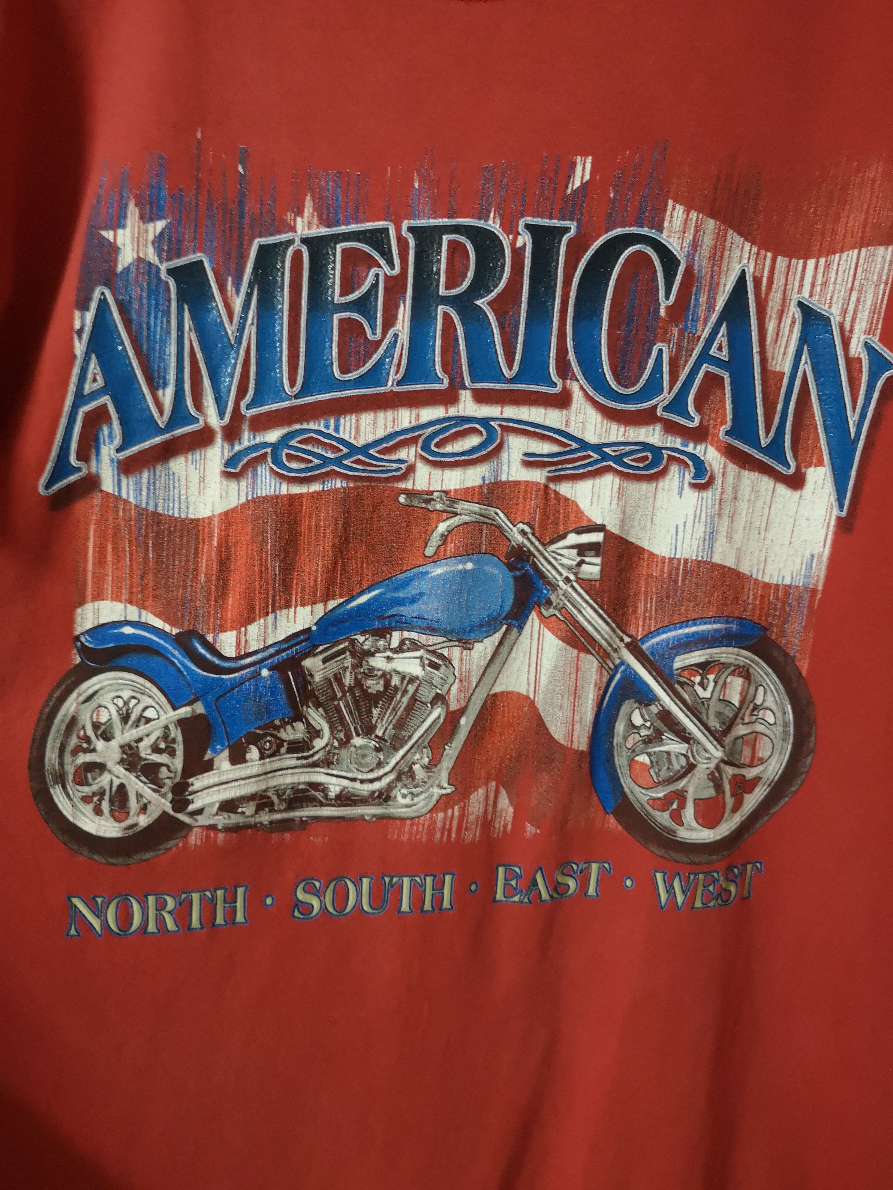 Vintage Nice Print Tee "American Fox" Size US L / EU 52-54 / 3 - 2 Thumbnail
