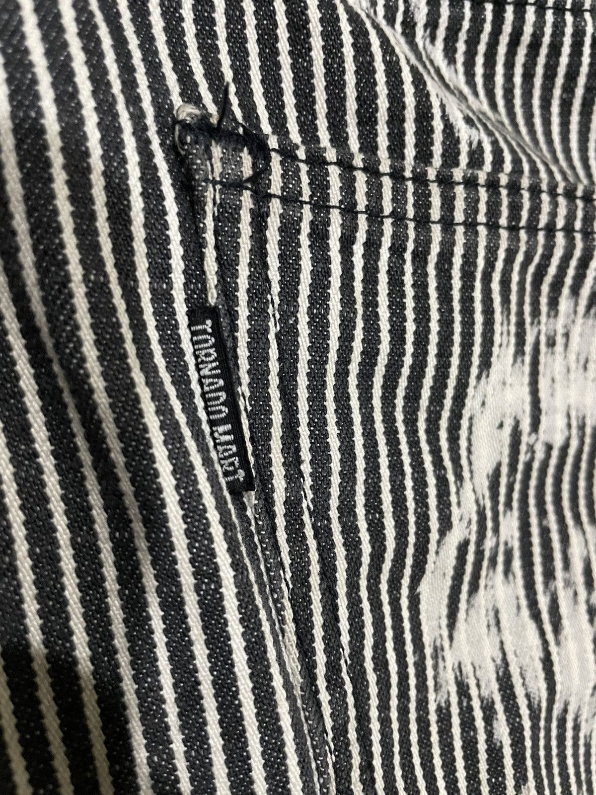 Japanese Brand Vintage Tornado Marts Painter Art Wide Leg Jeans Size 32" / US 10 / IT 46 - 10 Thumbnail