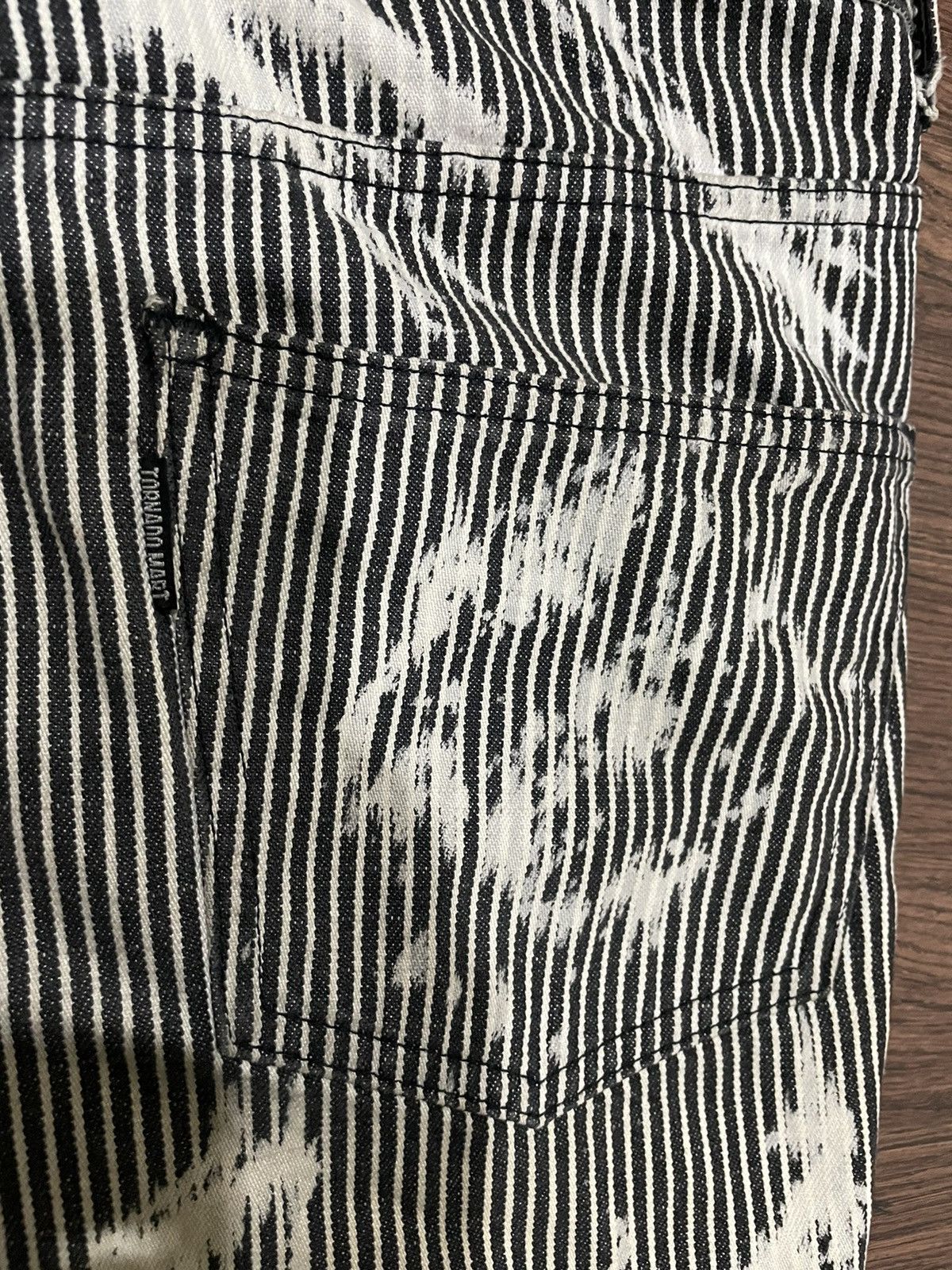 Japanese Brand Vintage Tornado Marts Painter Art Wide Leg Jeans Size 32" / US 10 / IT 46 - 11 Thumbnail