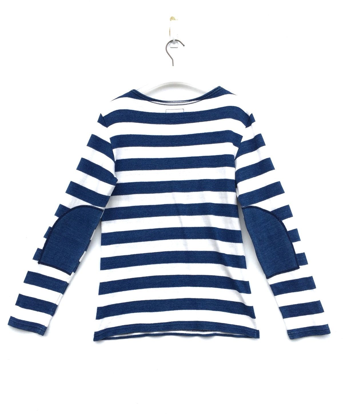 Blue Blue Japan × HOLLYWOOD RANCH MARKET × Japan Blue Vintage BLUE BLUE Stripes Shirt inspired by Kurt Cobain Size US S / EU 44-46 / 1 - 1 Thumbnail