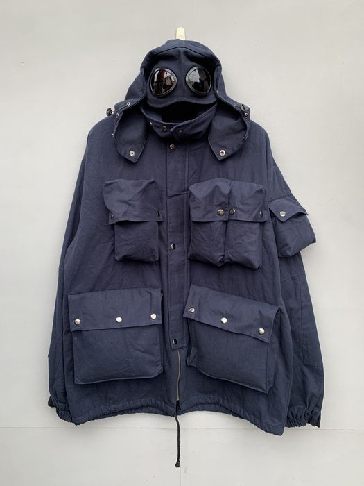 Vintage Goggle Jacket by Worryland Look Like CP Company Mille Miglia
