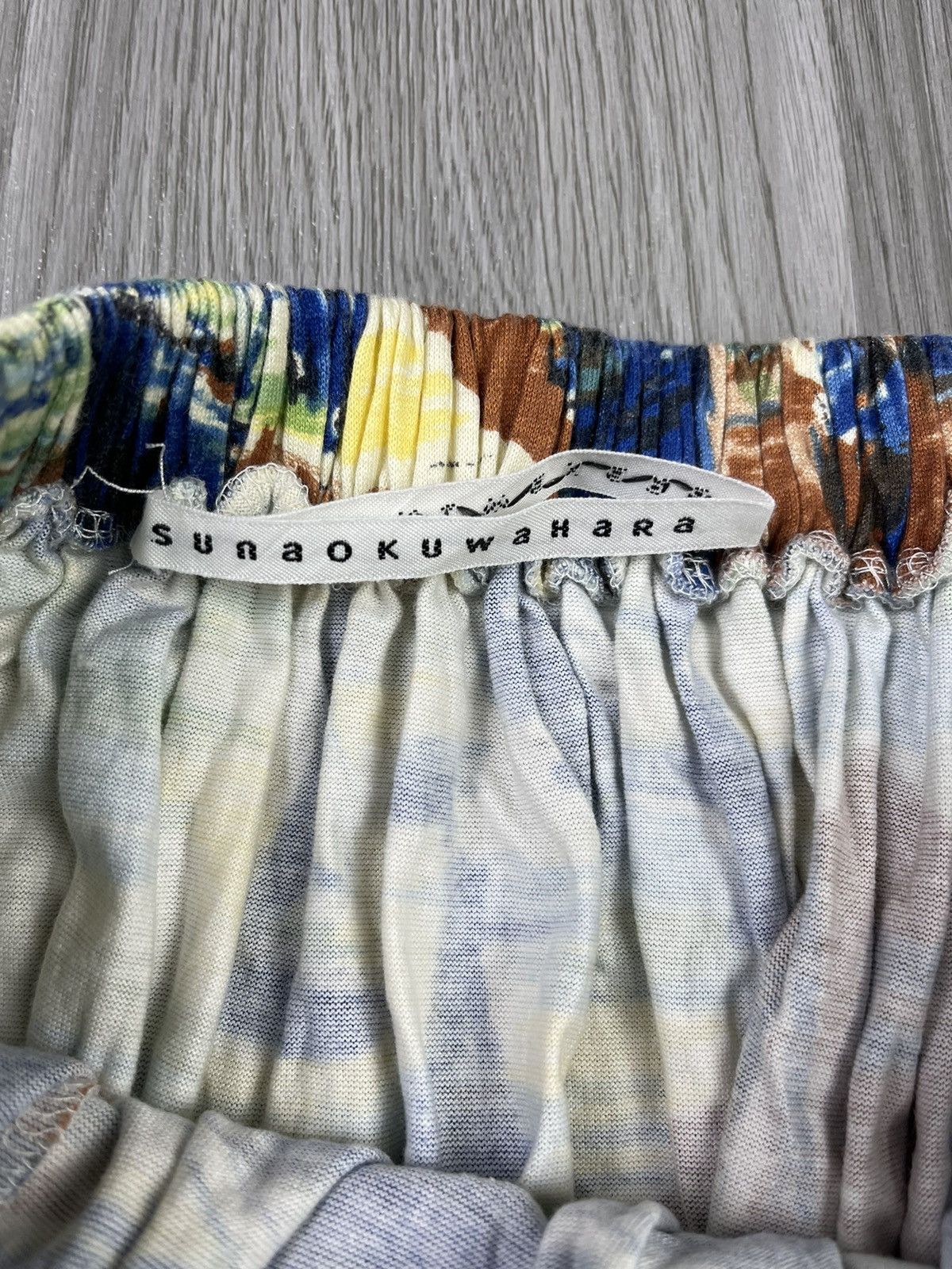 Issey Miyake × Sunao Kuwahara SunaoKuwahara Issey Miyake Hawaiian Art Cotton Skirt Size 30" / US 8 / IT 44 - 4 Thumbnail