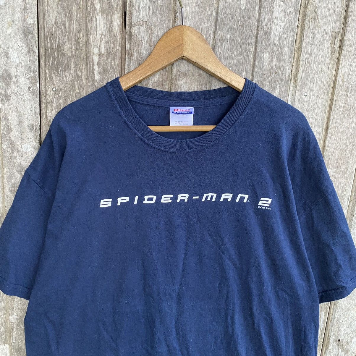 Marvel Comics Vintage Faded 2004 Spiderman-2 Movie PROMO ERD GRUNGE TEE Size US XL / EU 56 / 4 - 2 Thumbnail