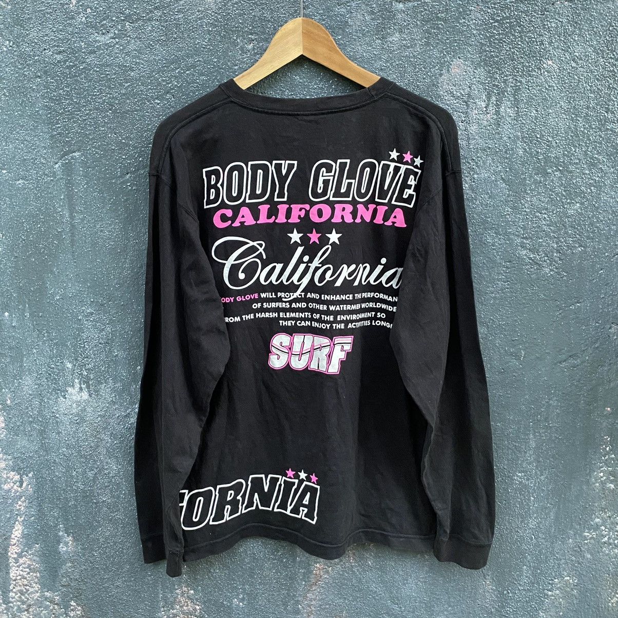 Body Glove Vintage Faded Body Glove California Surf Longsleeve T-shirt Size US L / EU 52-54 / 3 - 1 Thumbnail