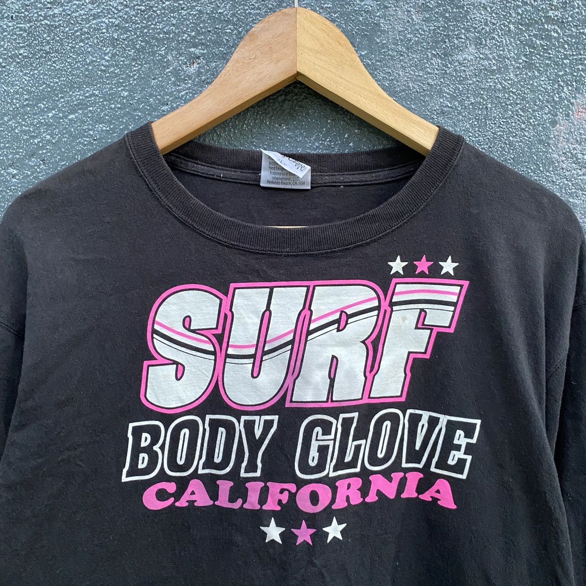 Body Glove Vintage Faded Body Glove California Surf Longsleeve T-shirt Size US L / EU 52-54 / 3 - 4 Thumbnail