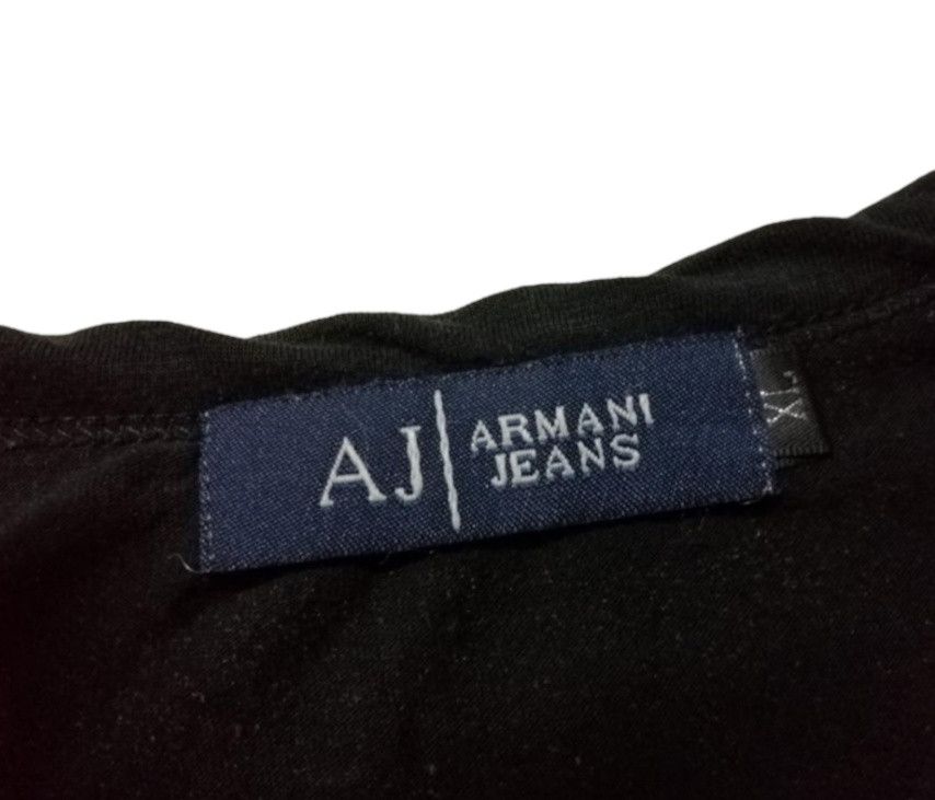 Armani × Vintage Vintage ARMANI Jeans Tee shirt Size US XL / EU 56 / 4 - 9 Thumbnail