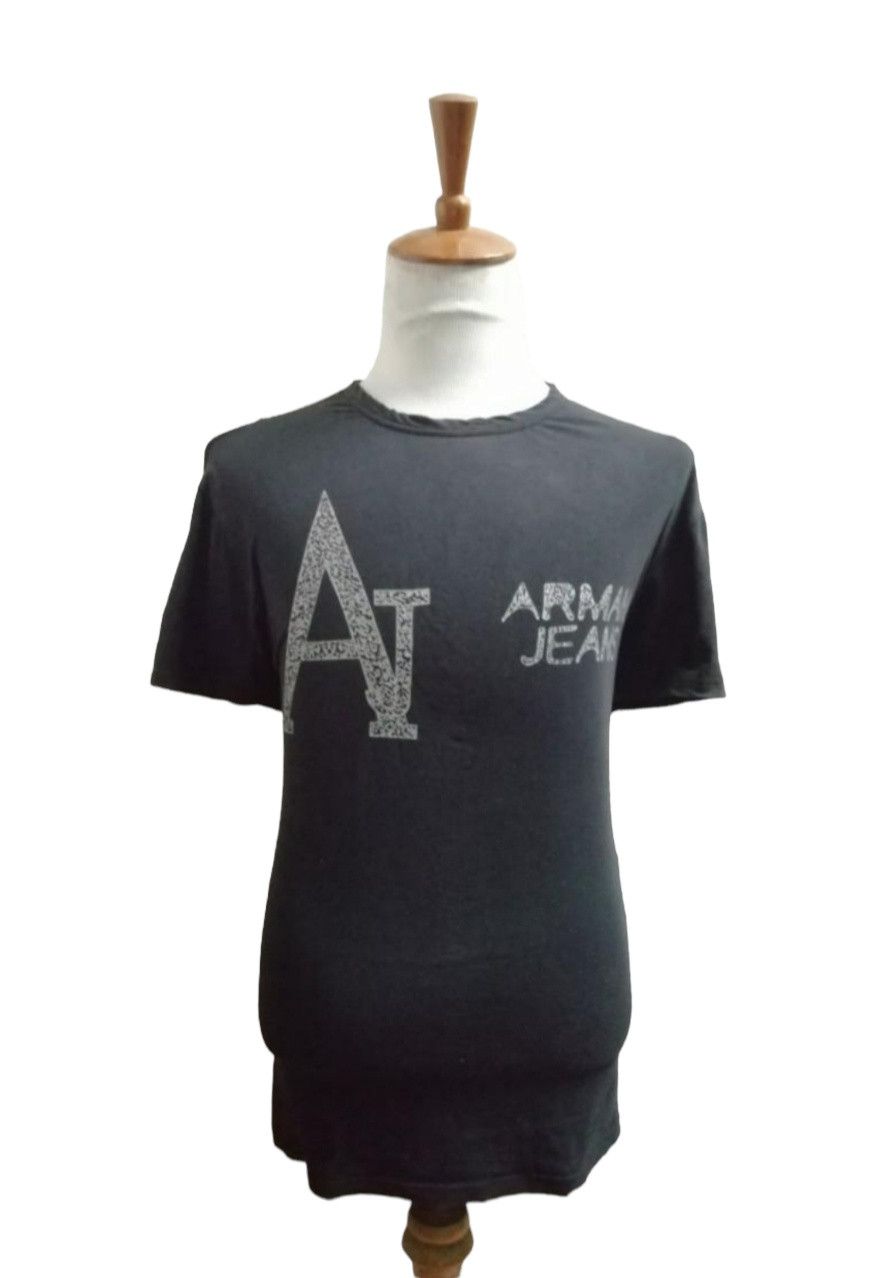 Armani × Vintage Vintage ARMANI Jeans Tee shirt Size US XL / EU 56 / 4 - 1 Thumbnail