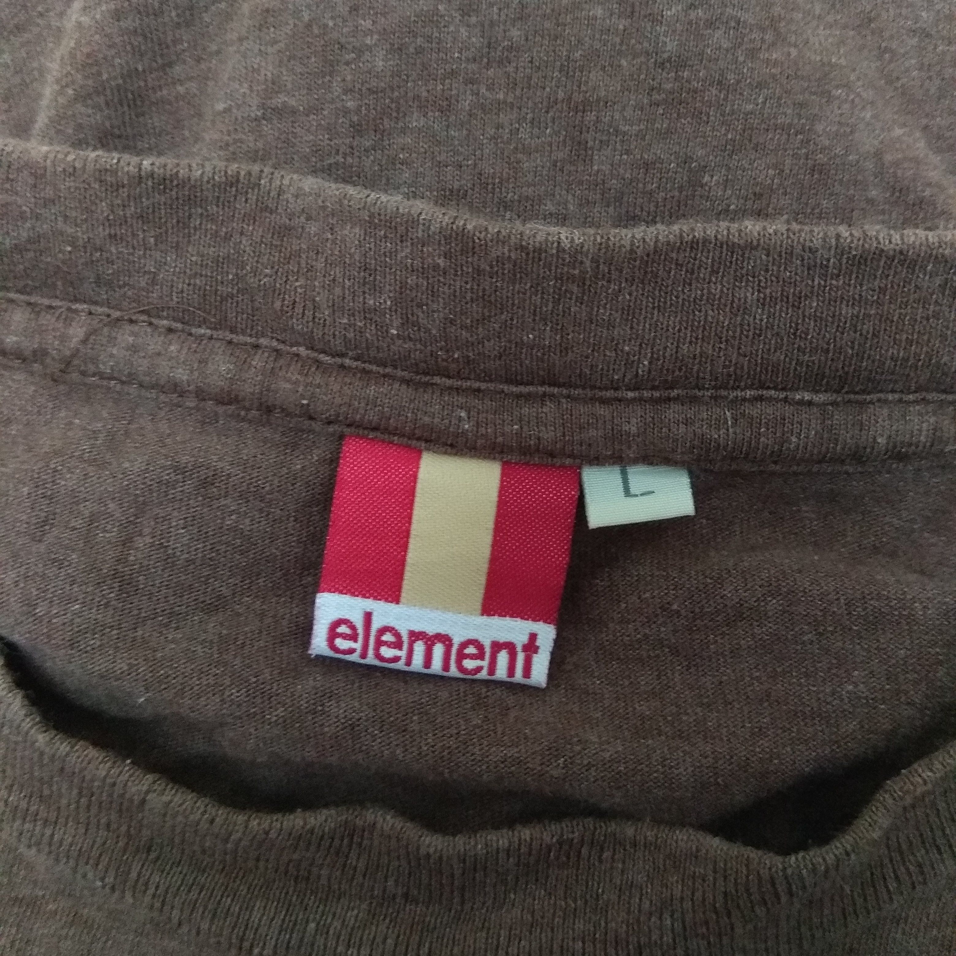 American Apparel × Element Vintage Element 90s Skateboard Big Logo Animal Graphic Tee Size US L / EU 52-54 / 3 - 7 Thumbnail