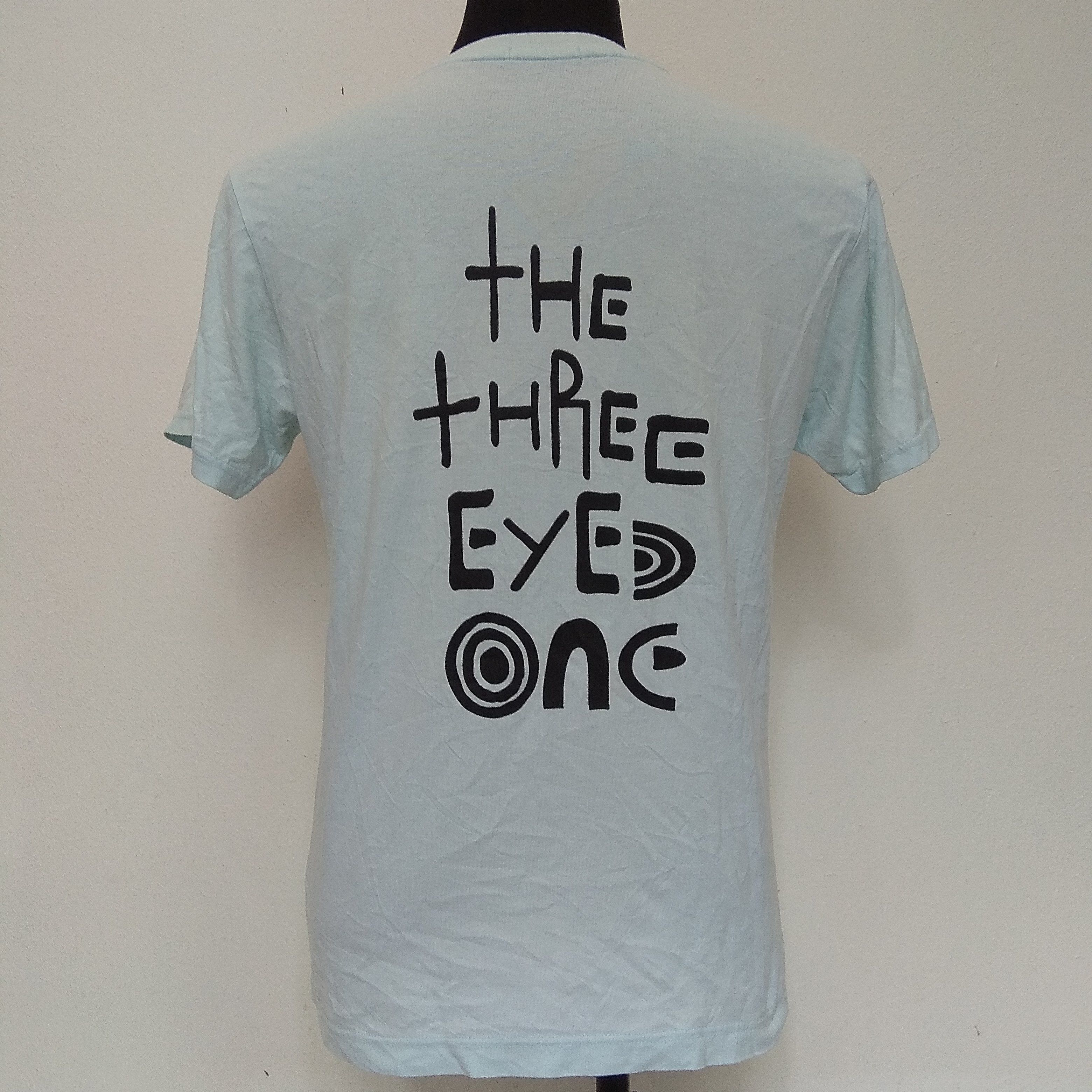 Anime Vintage Osamu Tezuka Mitsume Ga Toru Anime Manga Comic Shirt Size US M / EU 48-50 / 2 - 4 Thumbnail