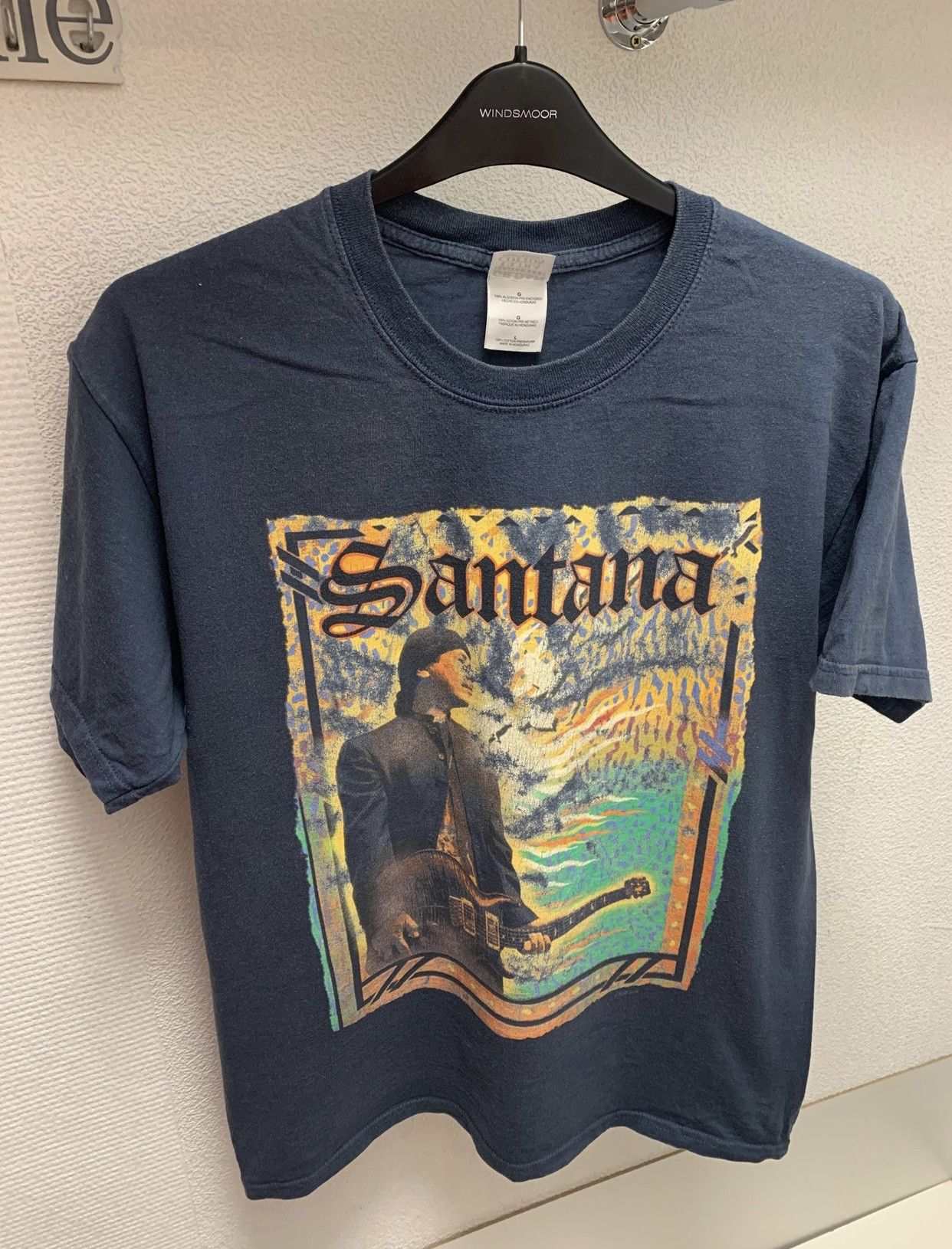 Band Tees Santana Carlos vintage t-shirt 2006 band tee rock L Size US L / EU 52-54 / 3 - 1 Thumbnail