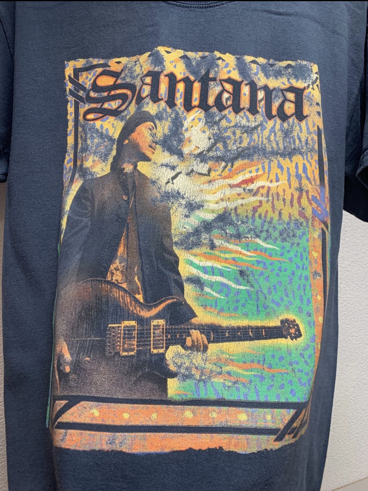 Band Tees Santana Carlos vintage t-shirt 2006 band tee rock L Size US L / EU 52-54 / 3 - 3 Thumbnail