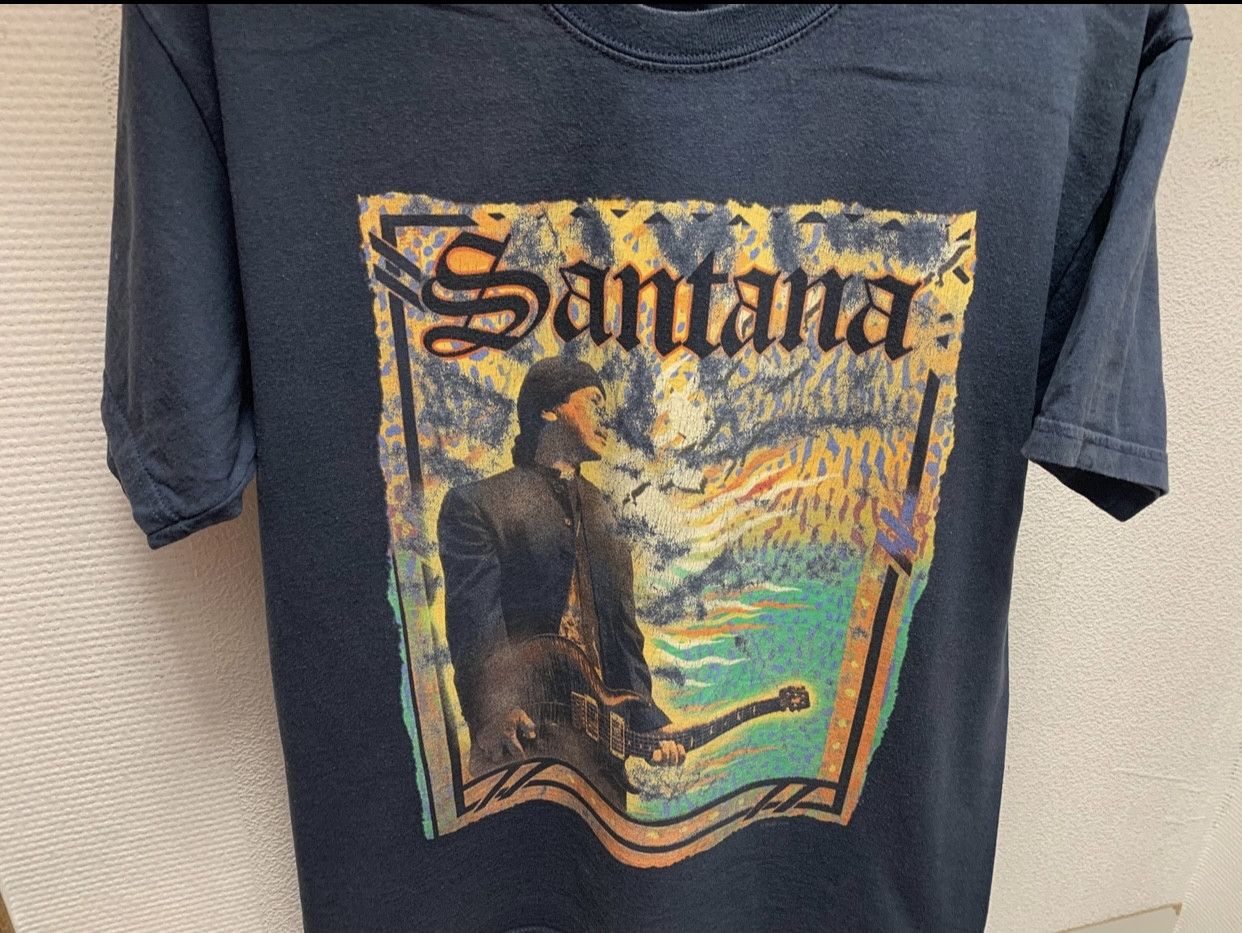 Band Tees Santana Carlos vintage t-shirt 2006 band tee rock L Size US L / EU 52-54 / 3 - 2 Thumbnail