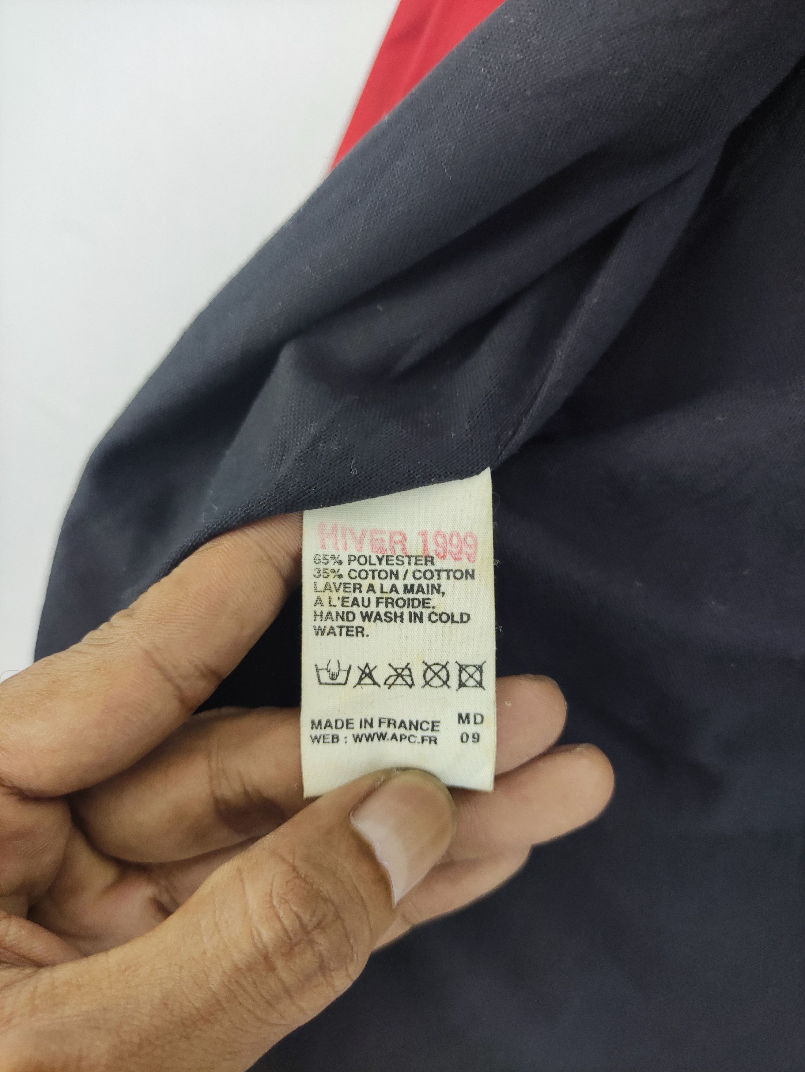 A.P.C. Vintage A.P.C. Snap Button Coach Jacket Size S / US 4 / IT 40 - 6 Thumbnail