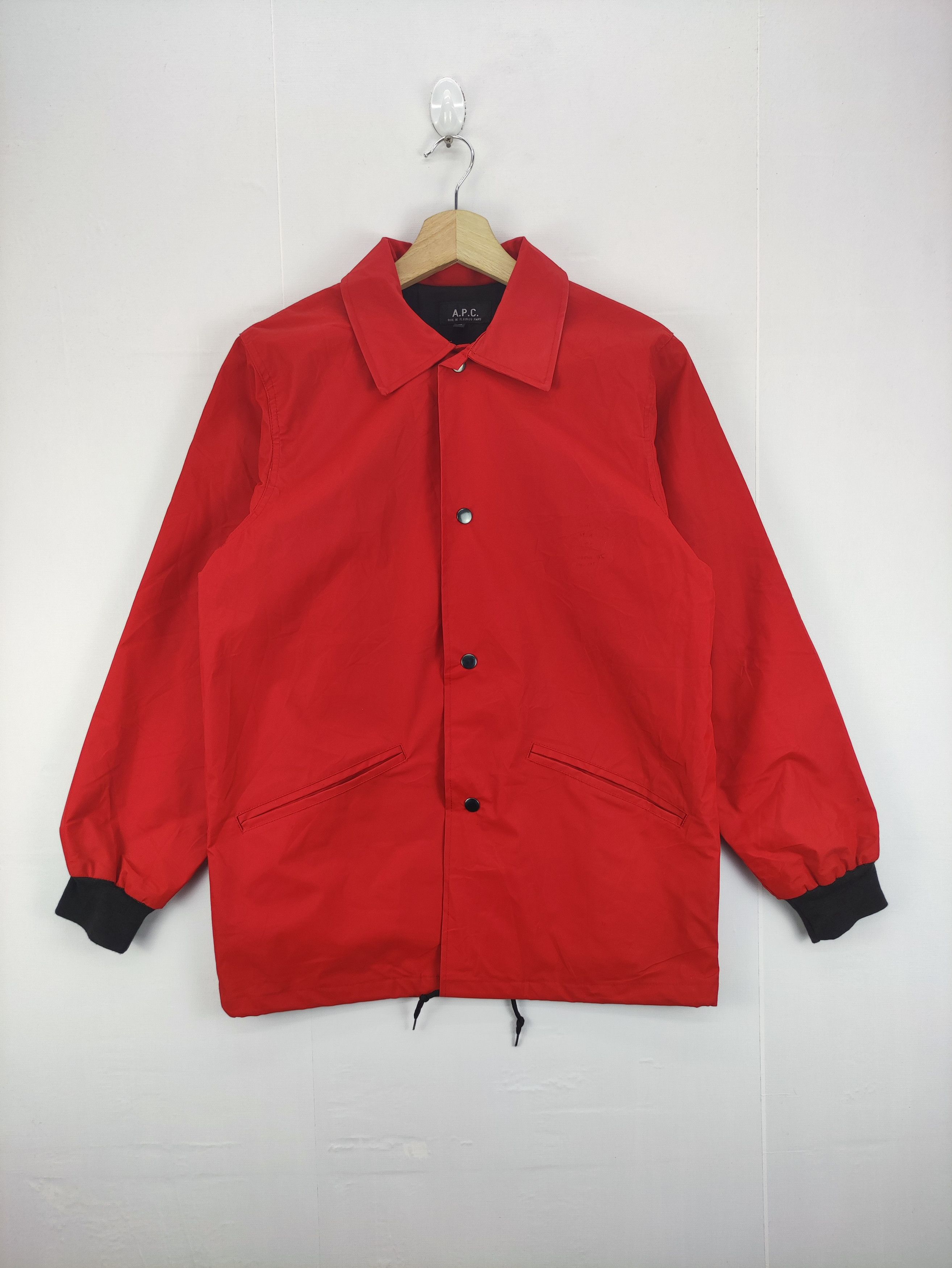 A.P.C. Vintage A.P.C. Snap Button Coach Jacket Grailed