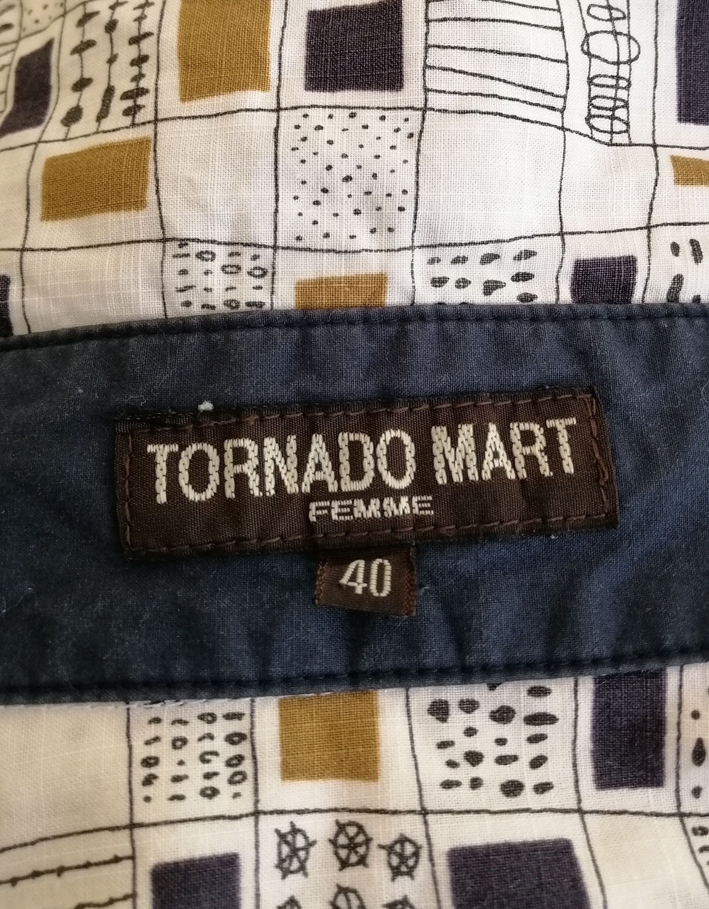 Japanese Brand TORNADO MART Femme Printed Long Sleeve Shirt Size S / US 4 / IT 40 - 14 Thumbnail