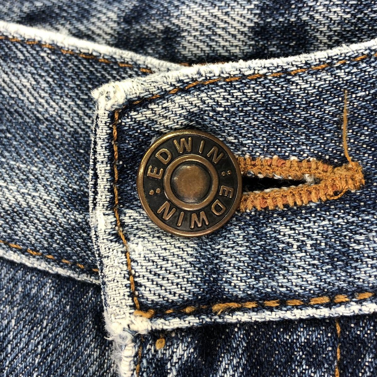 Edwin Vintage Y2K Edwin Japan Jeans Straight Cut Denim Pants Size US 29 - 5 Thumbnail