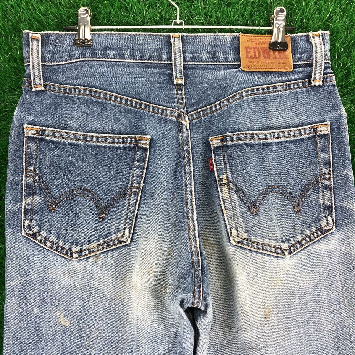 Edwin Vintage Y2K Edwin Japan Jeans Straight Cut Denim Pants Size US 29 - 4 Thumbnail