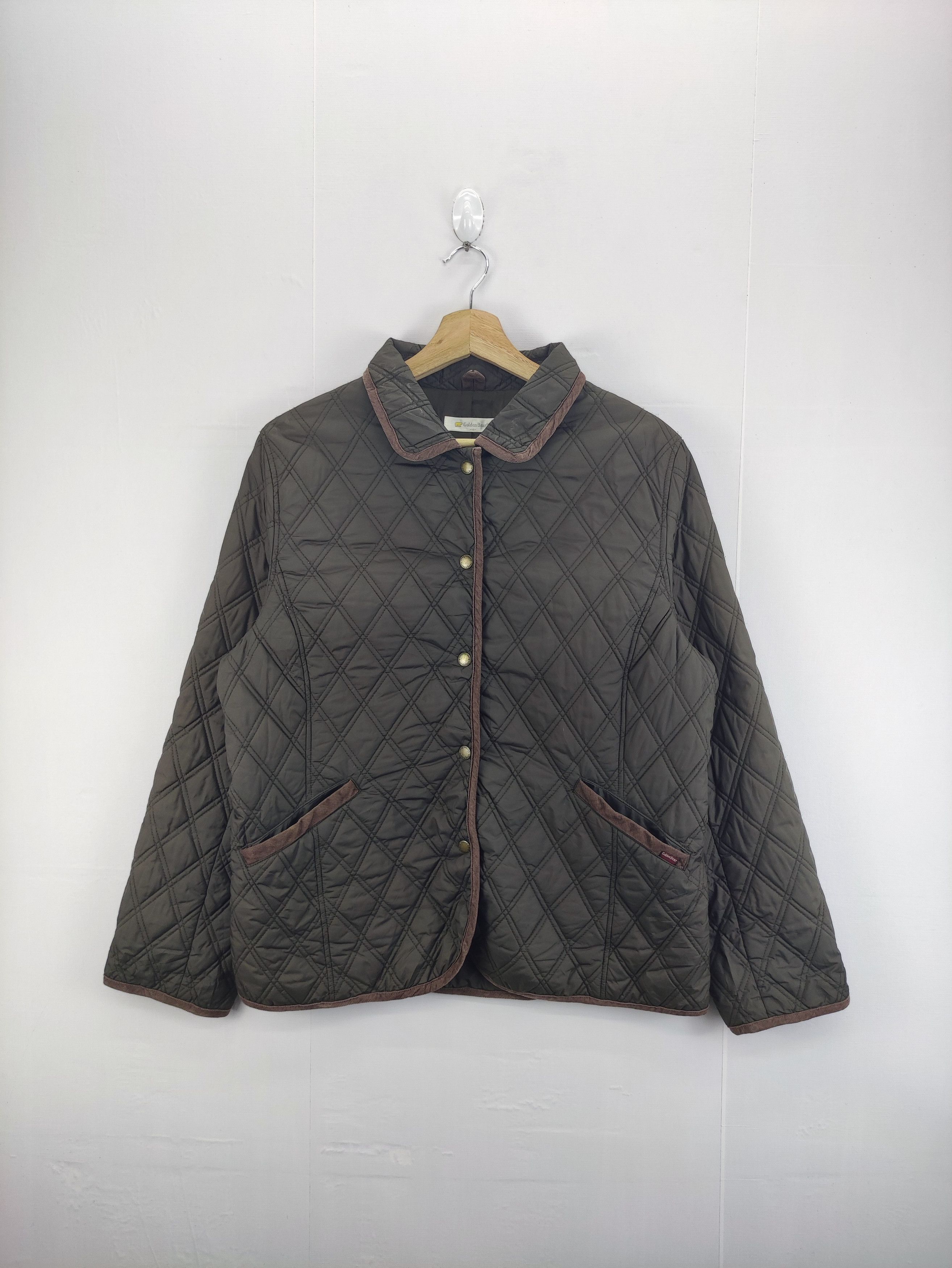 Golden Bear Vintage Golden Bear Quilted Jacket Snap Button Size US L / EU 52-54 / 3 - 1 Thumbnail