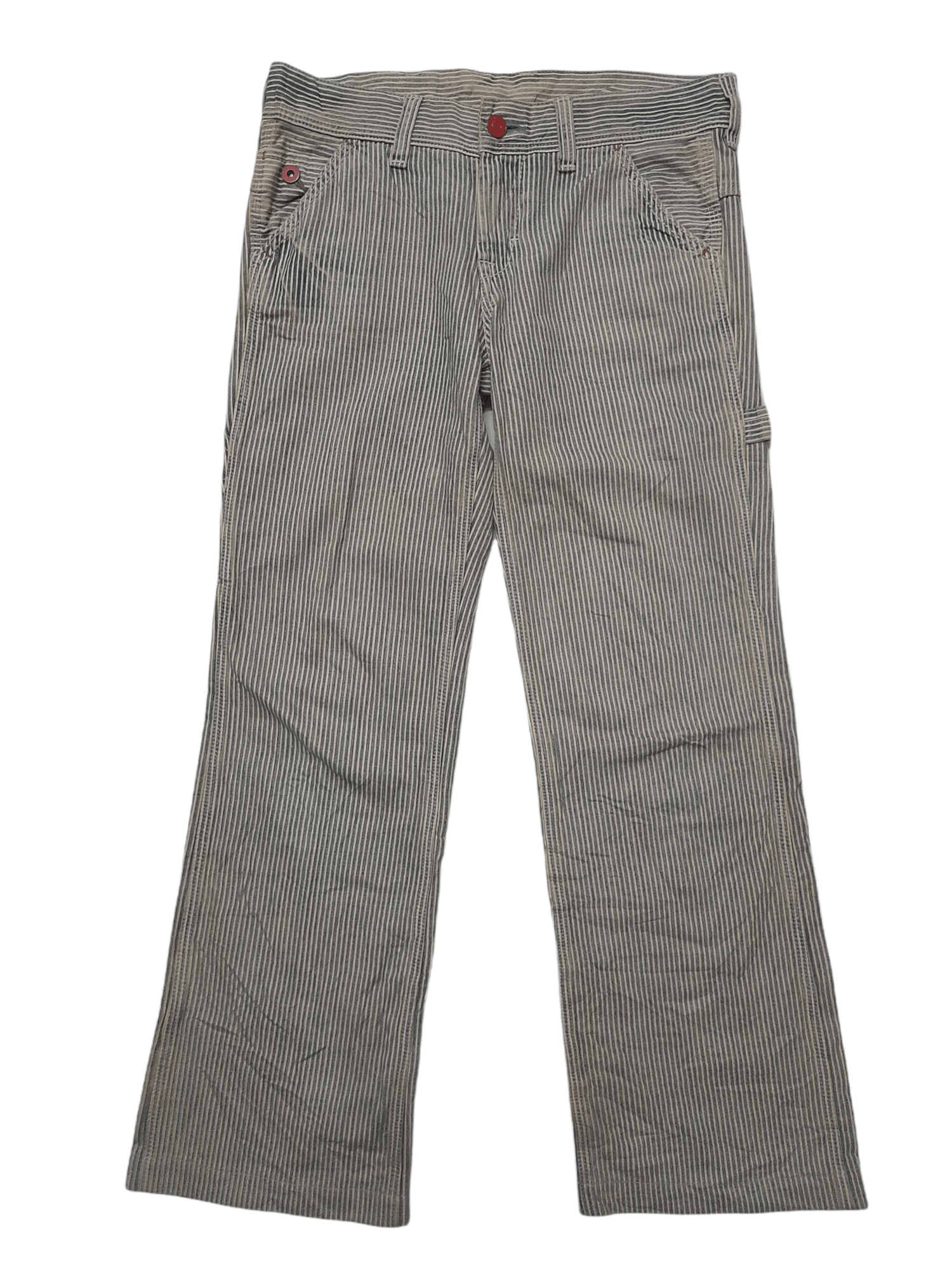 Japanese Brand CUETIEEN Hickory Carpenter Denim (D802) Size US 32 / EU 48 - 6 Thumbnail