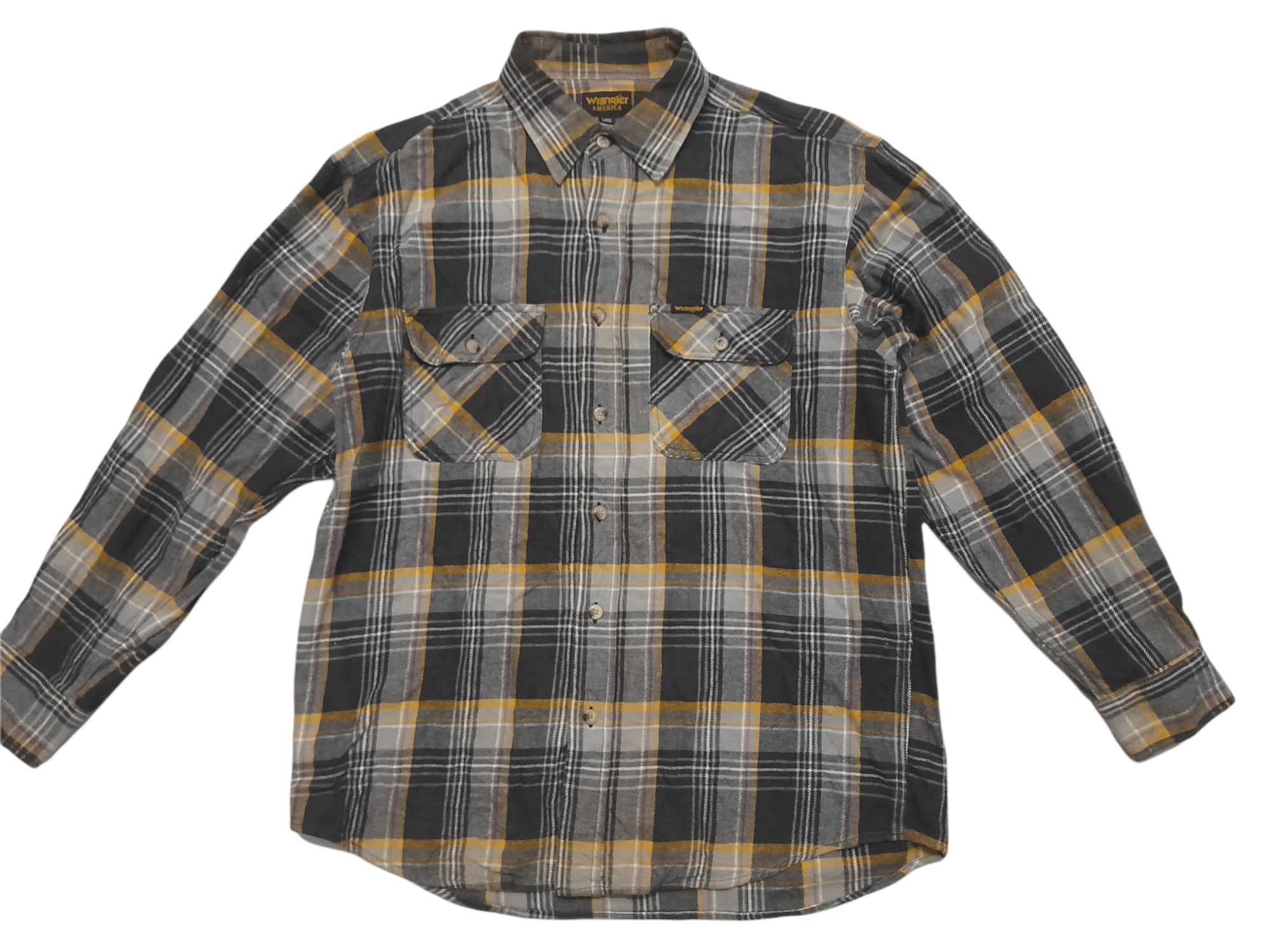 Wrangler Wrangler Flannel Button Down (D727) Size US L / EU 52-54 / 3 - 1 Thumbnail