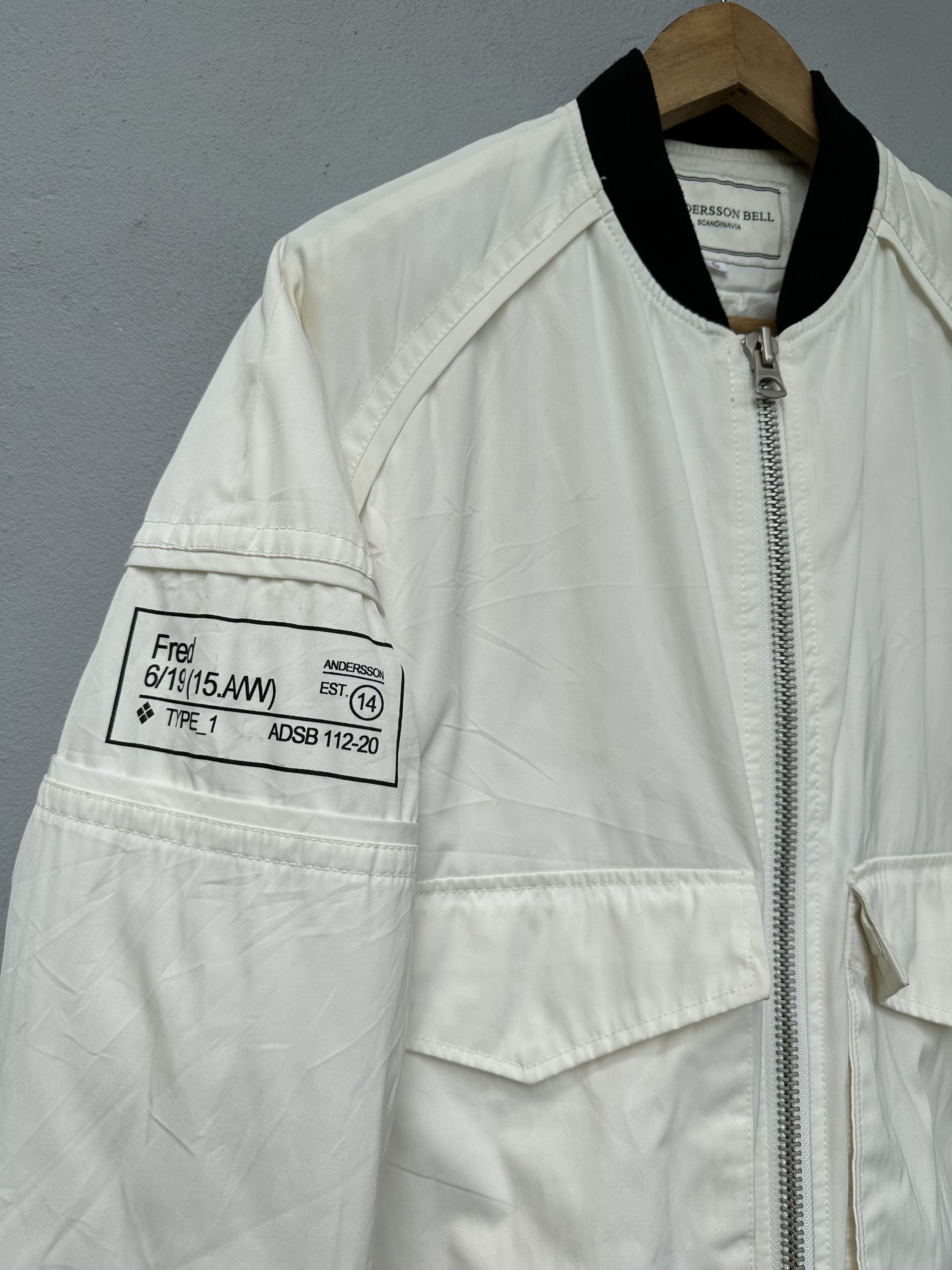 Andersson Bell 2015 F/W Andersson Bell Scandinavia Fred Bomber Jacket Size US L / EU 52-54 / 3 - 4 Thumbnail