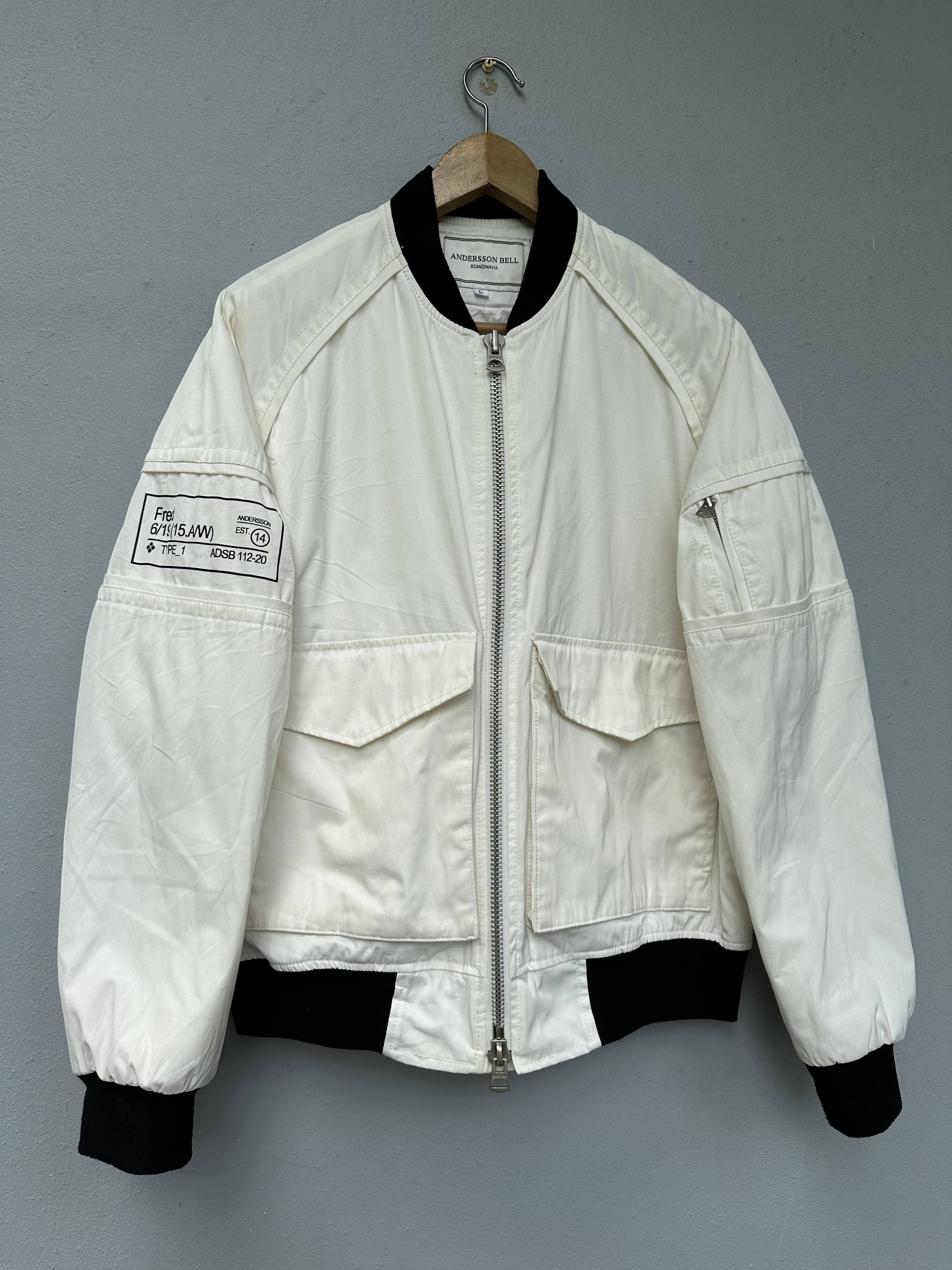 Andersson Bell 2015 F/W Andersson Bell Scandinavia Fred Bomber Jacket Size US L / EU 52-54 / 3 - 1 Thumbnail