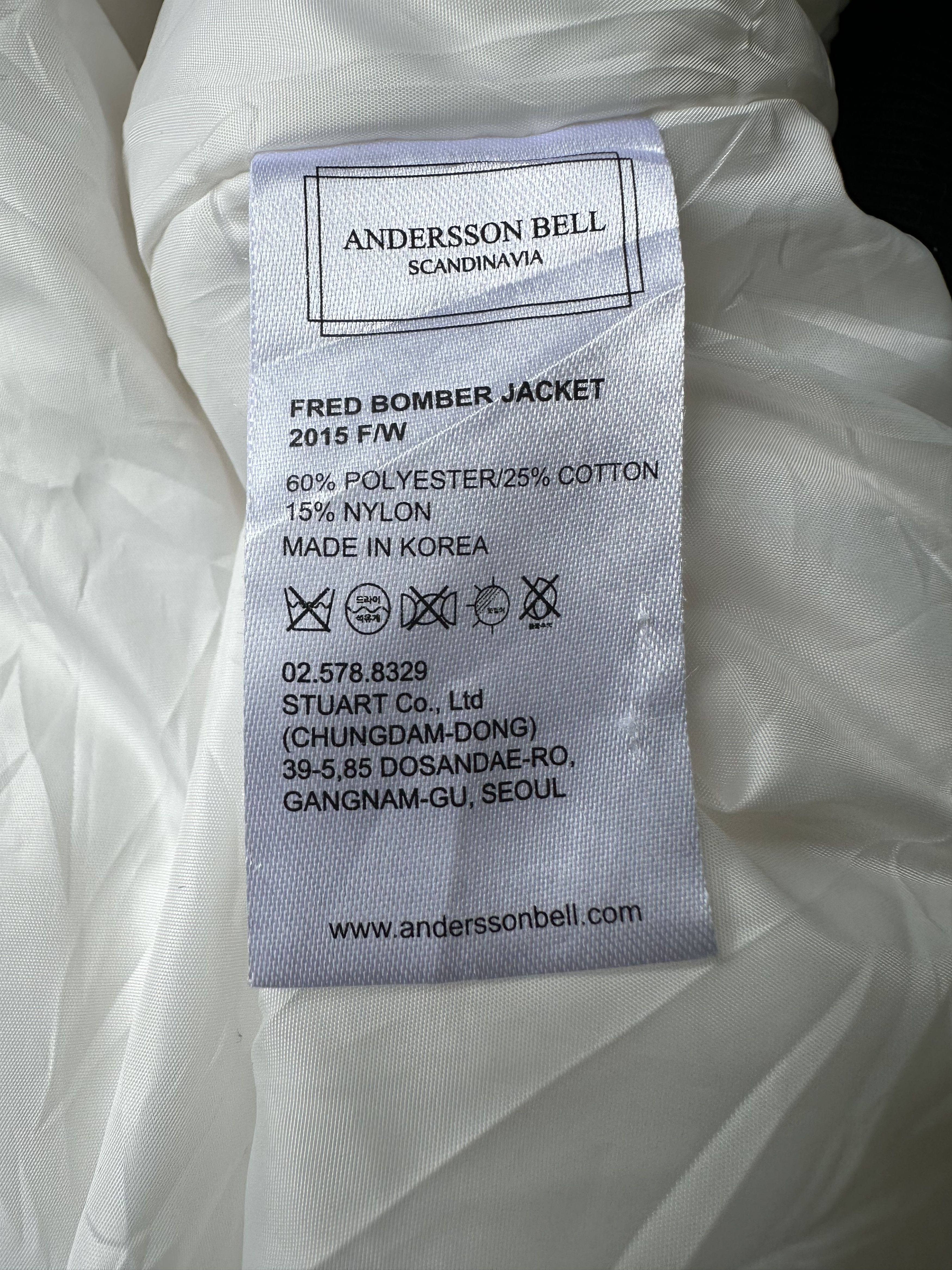 Andersson Bell 2015 F/W Andersson Bell Scandinavia Fred Bomber Jacket Size US L / EU 52-54 / 3 - 9 Thumbnail